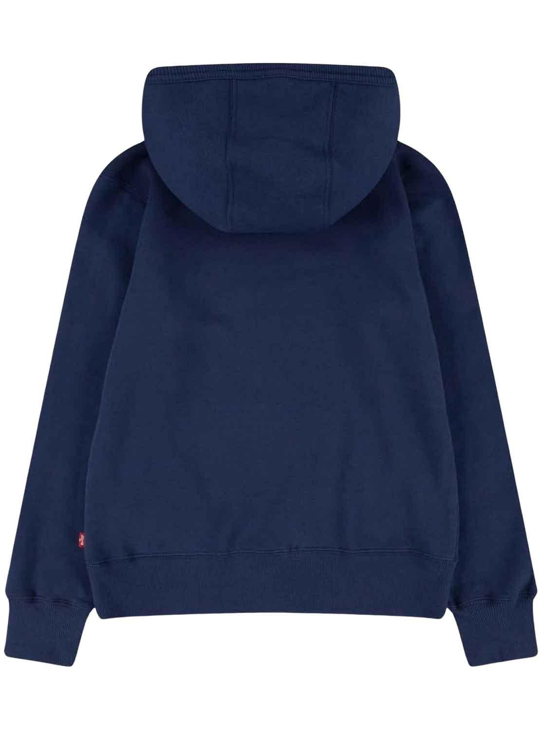 Felpa Levis Logo Navale Blu Navy per Bambino