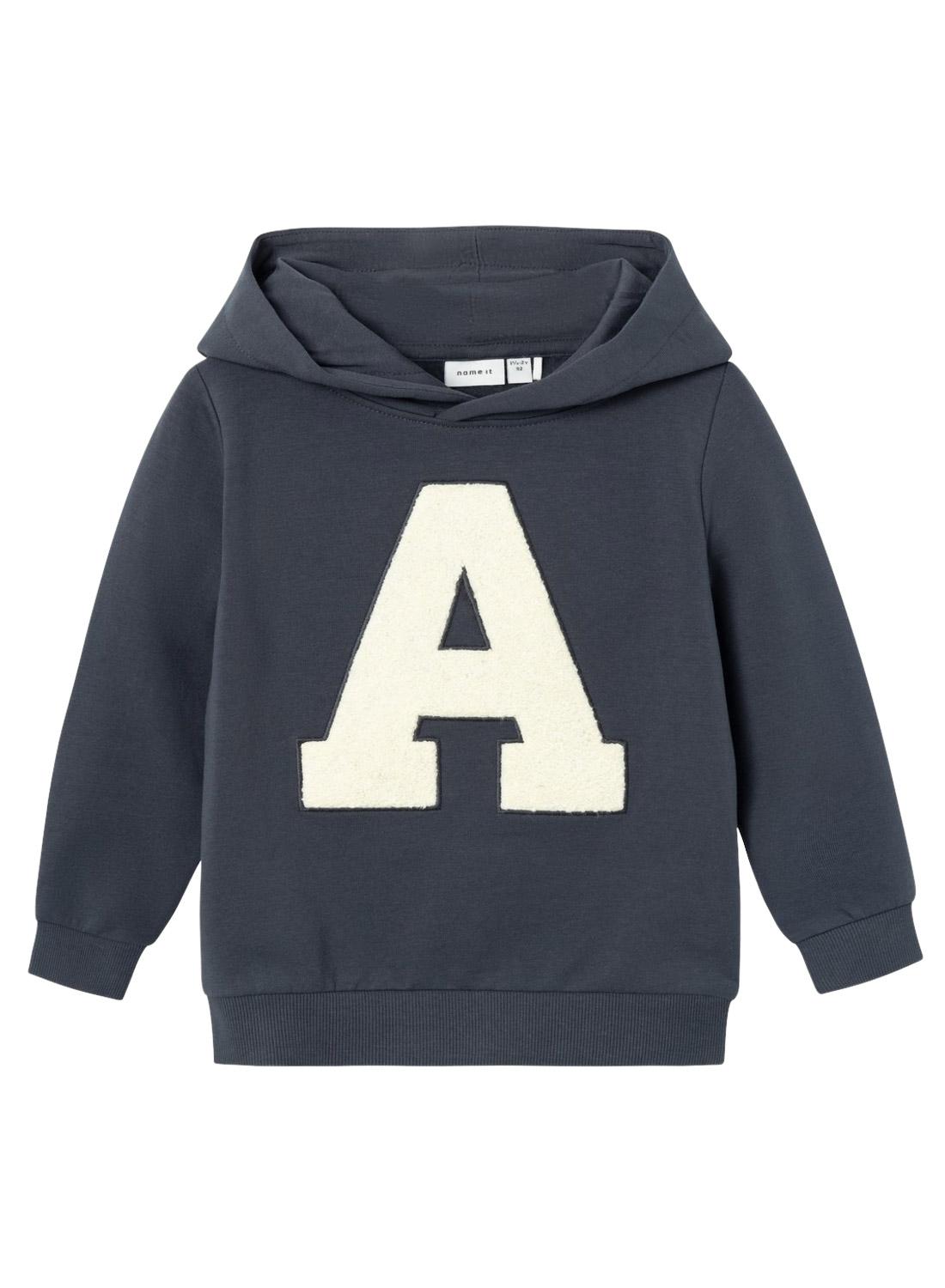 Felpa Name It Oalhan Blu Navy per Bambino