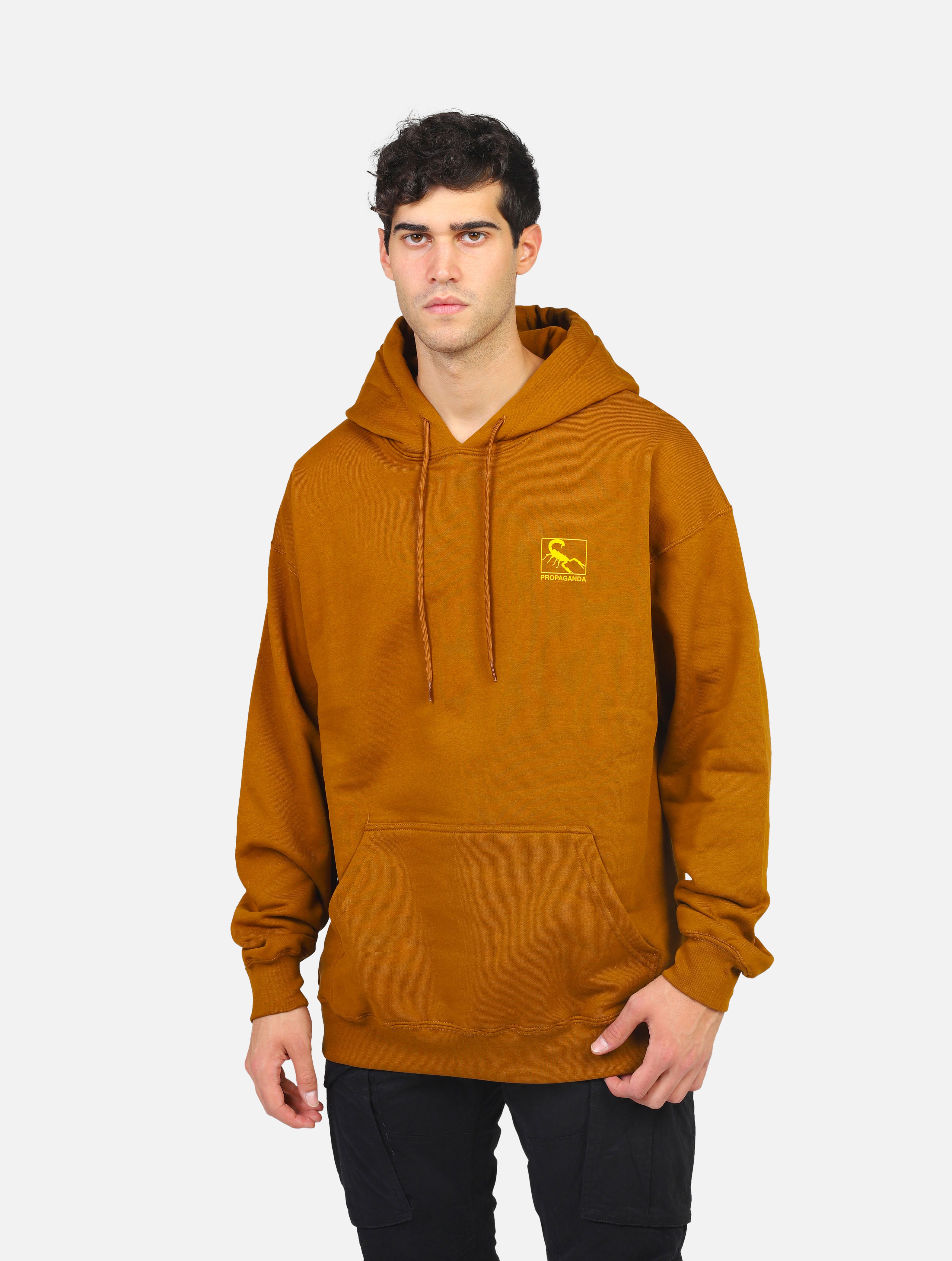 felpa PROPAGANDA - 23FWPRFE211CAMMELLO