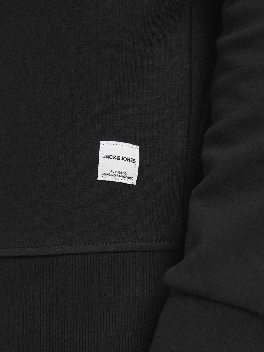 FELPA Uomo JACK&JONES 12181903 CREW NECK BLACK