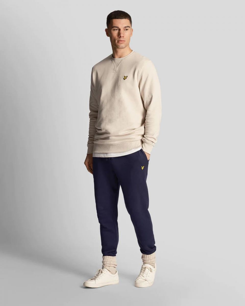 FELPA Uomo LYLE & SCOTT 1874 ML424VOG CREW NECK W870 COVE