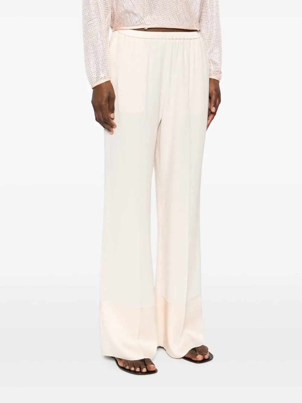   Forte_forte  Pantaloni in envers satin  