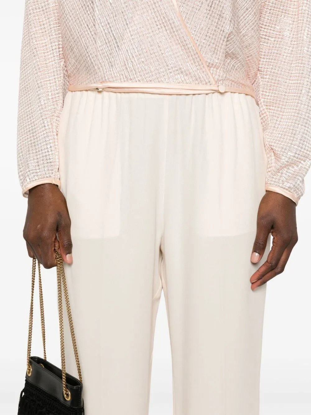   Forte_forte  Pantaloni in envers satin  