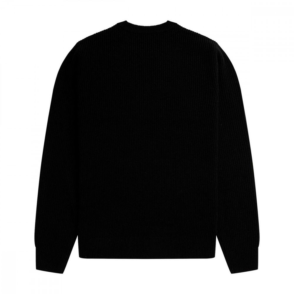 FRED PERRY MAGLIONE GIROCOLLO IN LANA A COSTA INGLESE