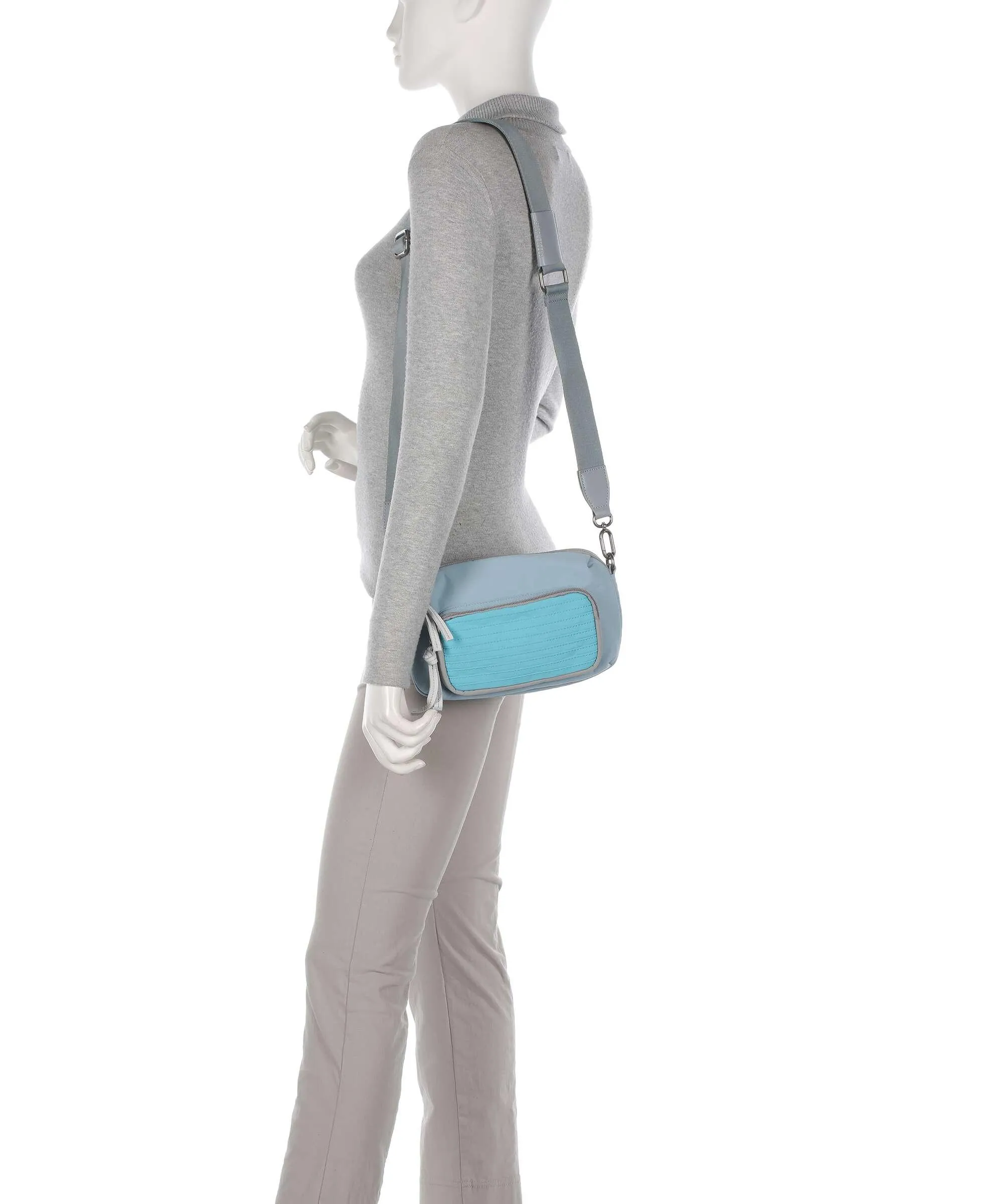  FredsBruder My Happy Season Borsa a tracolla poliestere blu chiaro  