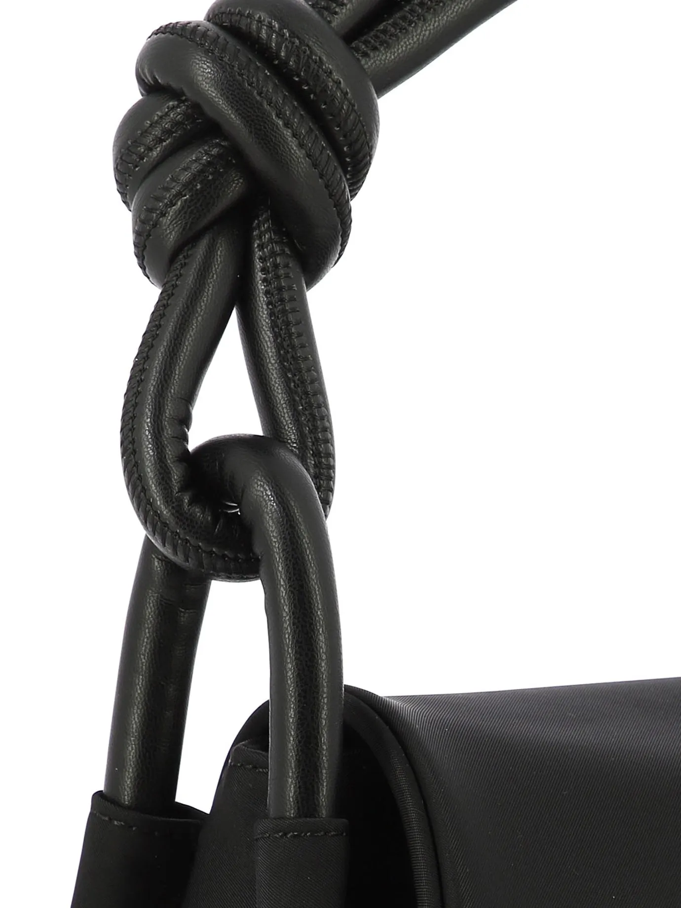 Ganni Knot Flap Over Borsa a tracolla