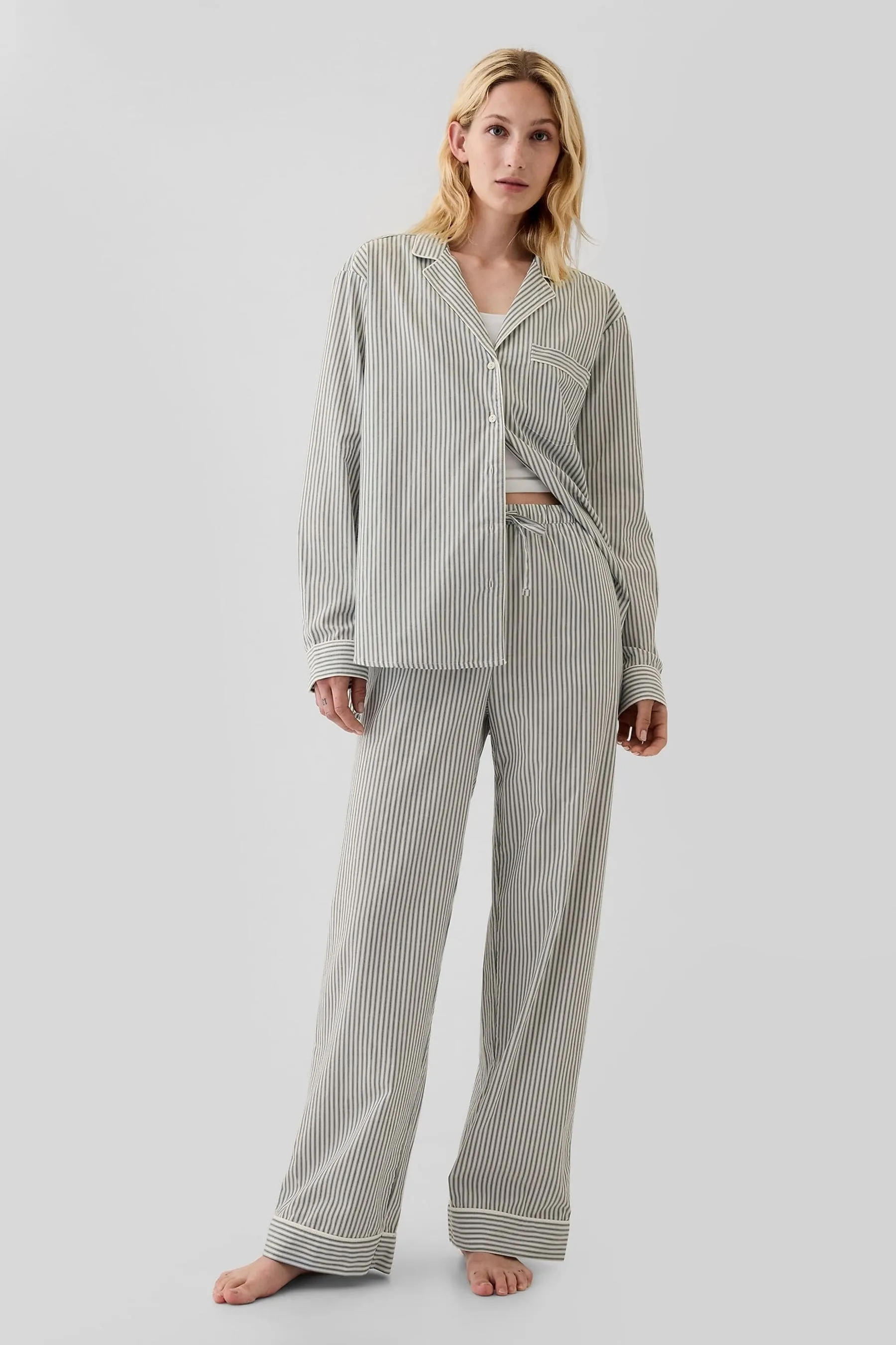 Gap - Pantaloni del pigiama in popeline    