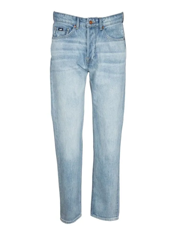 Gas Jeans da Uomo Carrots Crop Stone    