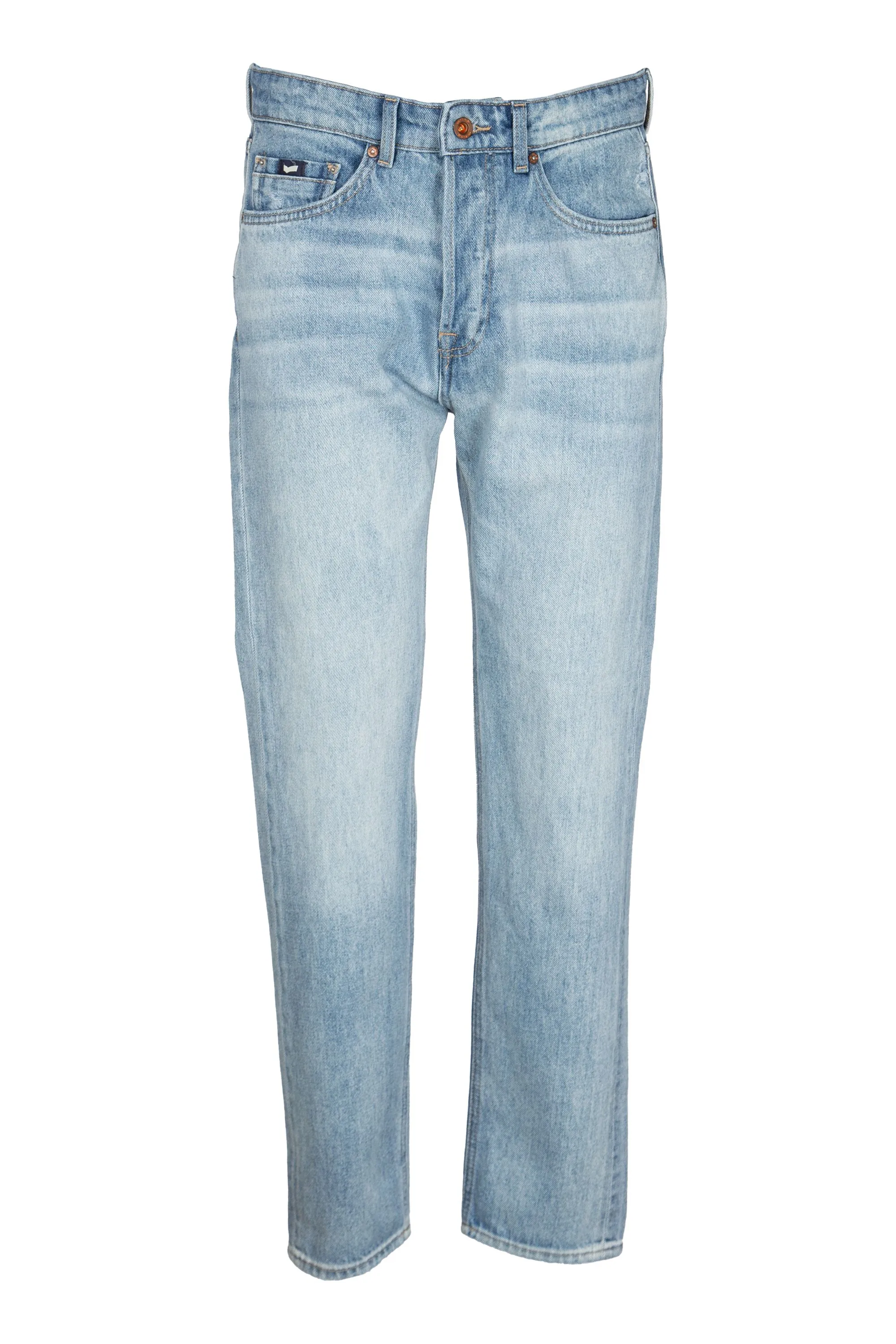 Gas Jeans da Uomo Carrots Crop Stone    
