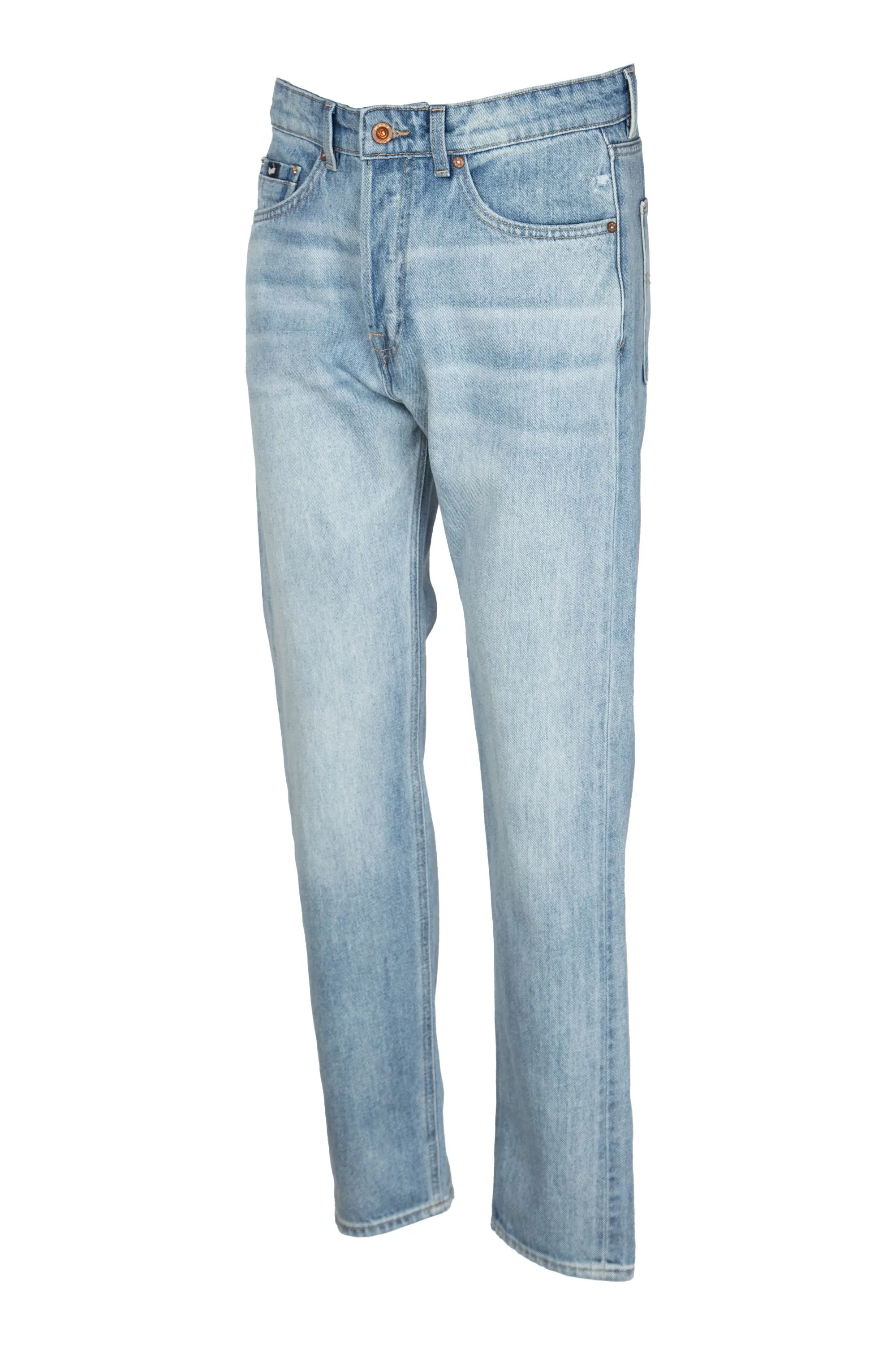 Gas Jeans da Uomo Carrots Crop Stone    