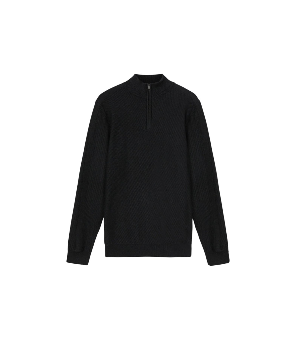 Gas Uomo Maglione Collo Alto Con Zip Akio Collar Zip