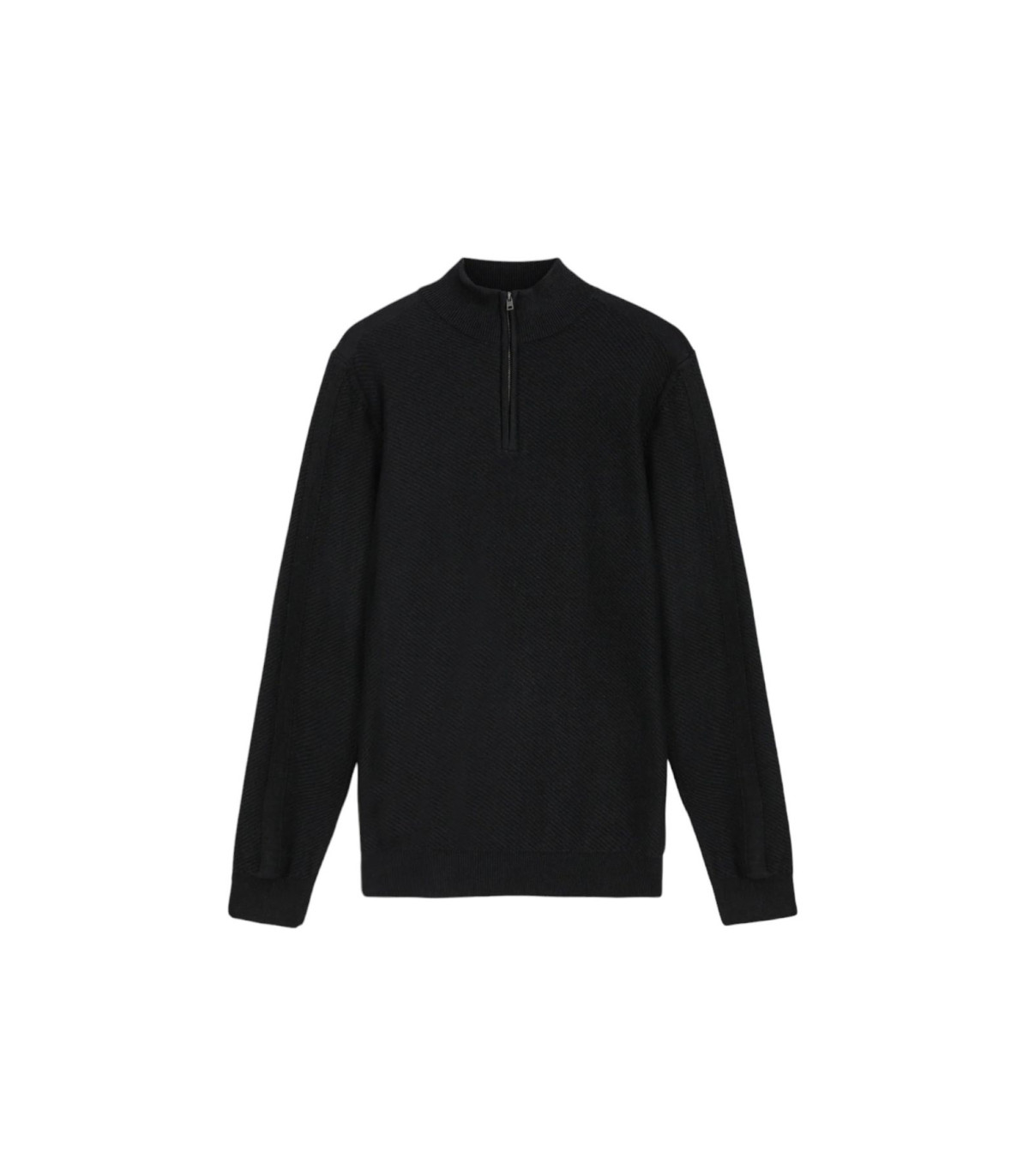 Gas Uomo Maglione Collo Alto Con Zip Akio Collar Zip