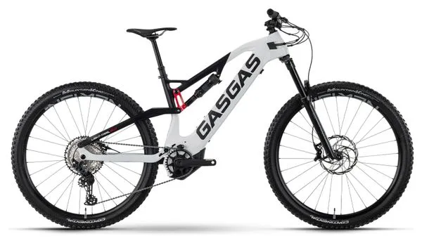 GasGas G Light Trail 2.0 MTB elettrica a sospensione completa Sram NX/SX 12V 500Wh 29'' Bianco Nero