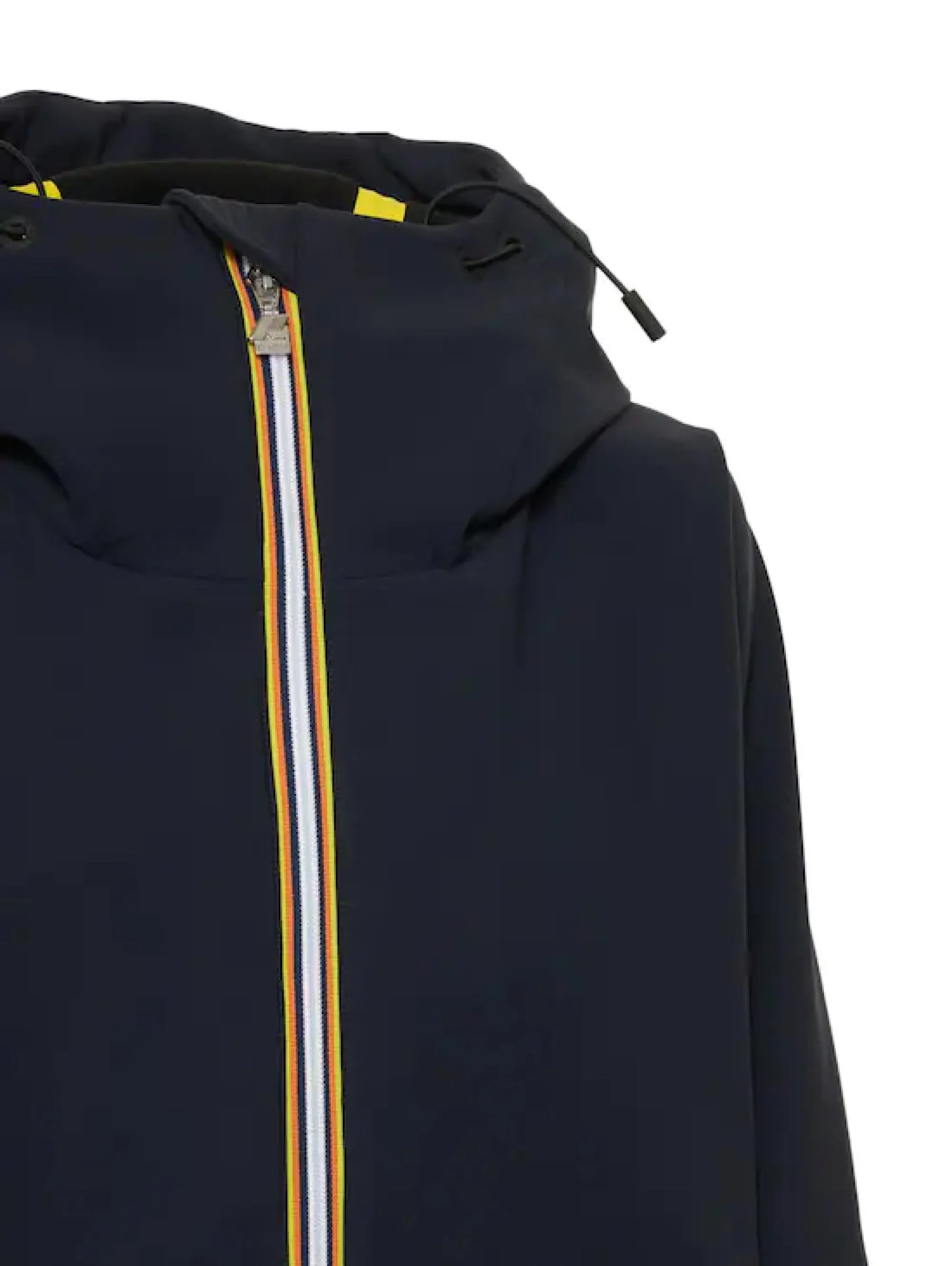 Giacca con Cappuccio in Membrana Tek Blu