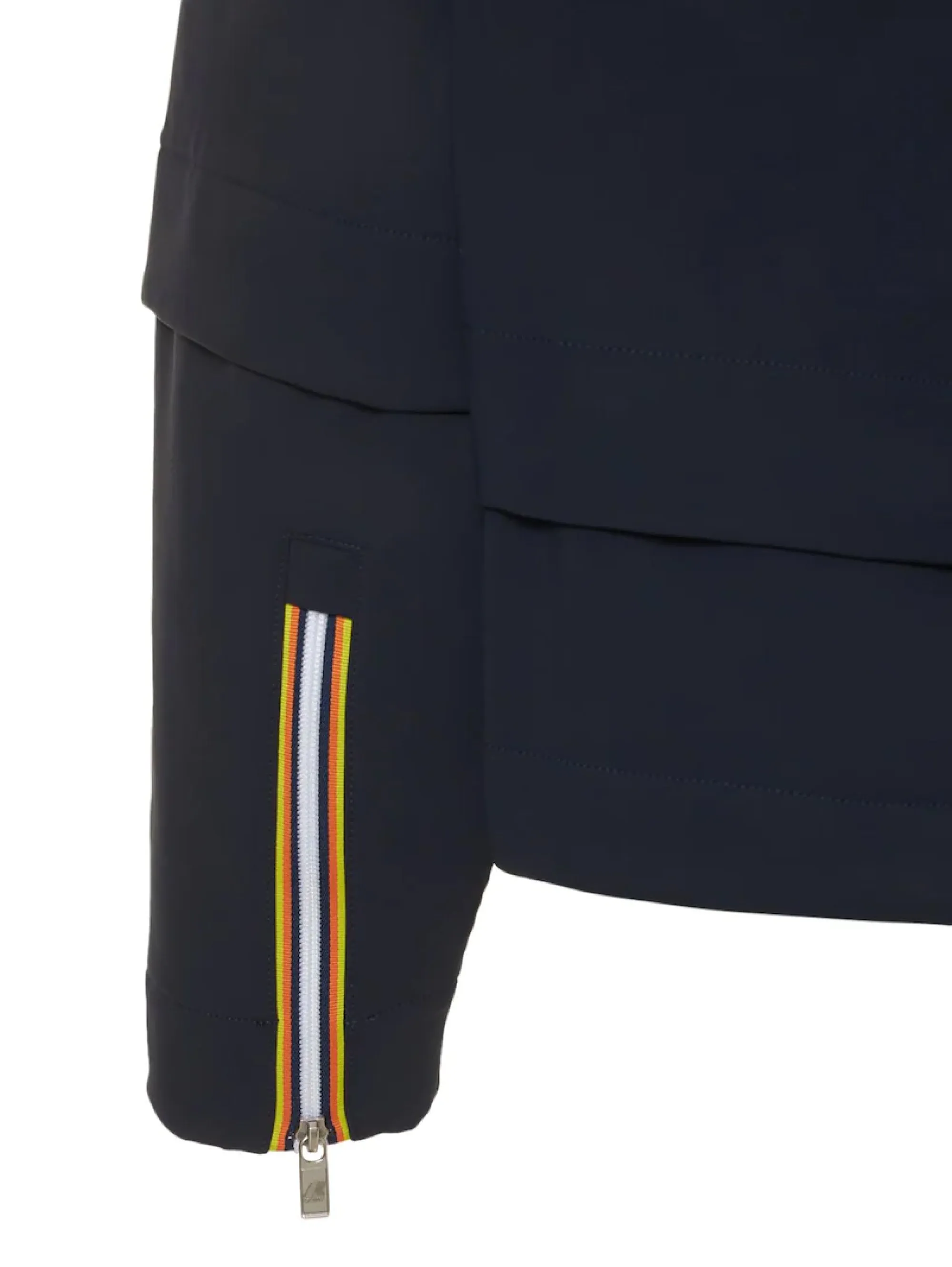 Giacca con Cappuccio in Membrana Tek Blu