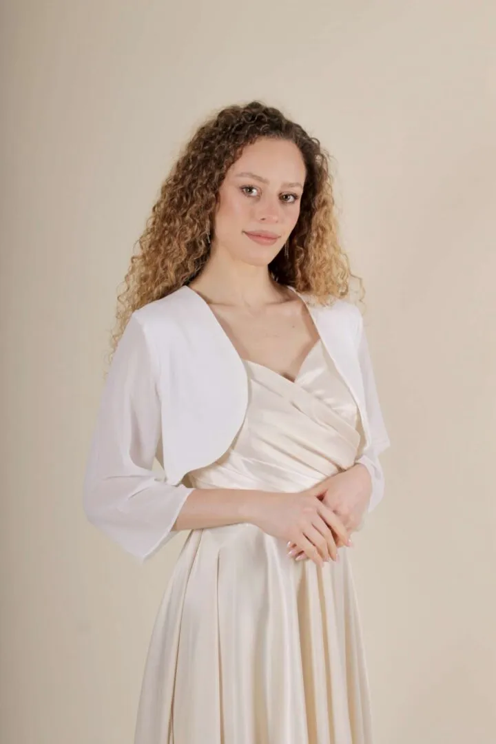 Giacca Crop – Bianco