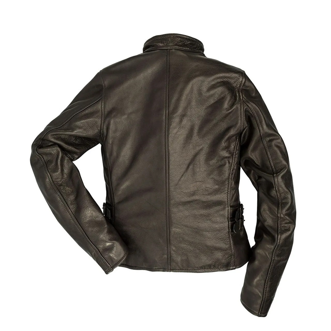 Giacca da motocross Cafe Racer da donna Cockpit USA nera prodotta negli Stati Uniti
