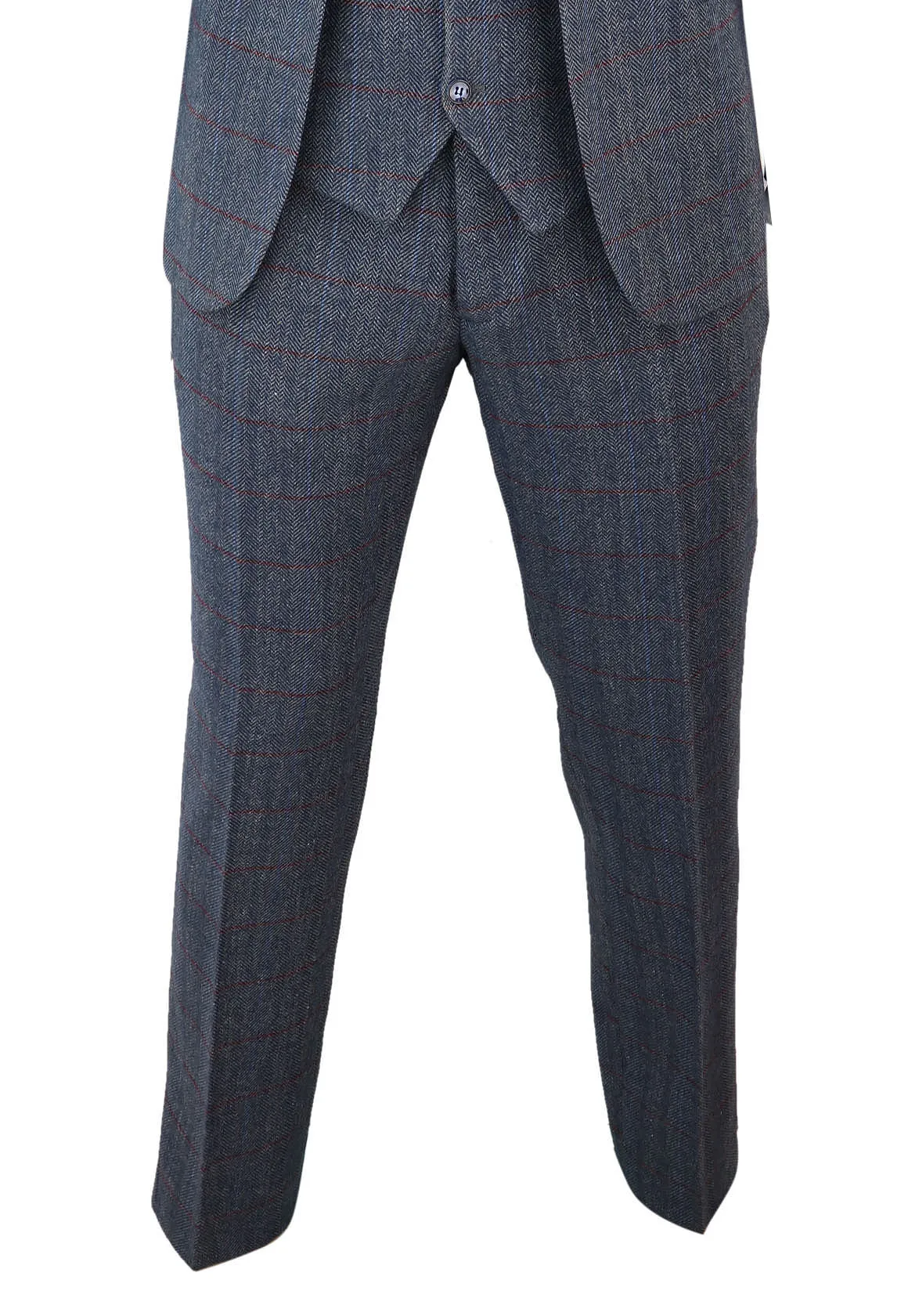 Giacca Pantalone e Gilet Blu da Uomo Venduti Separatamente o come Completo