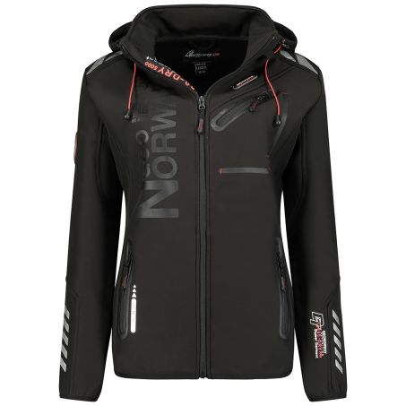 Giacca Softhell Donna GEOGRAPHICAL NORWAY WU8088F Reine Nero