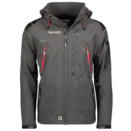 Giacca Softhell Uomo GEOGRAPHICAL NORWAY SQ183H Tecno BS3 Grigio