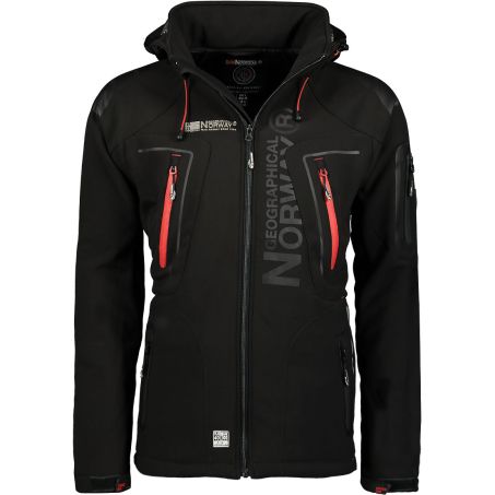 Giacca Softhell Uomo GEOGRAPHICAL NORWAY SQ183H Tecno BS3 Nero