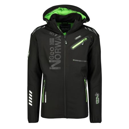 Giacca Softhell Uomo GEOGRAPHICAL NORWAY WU8089H Royaute Nero