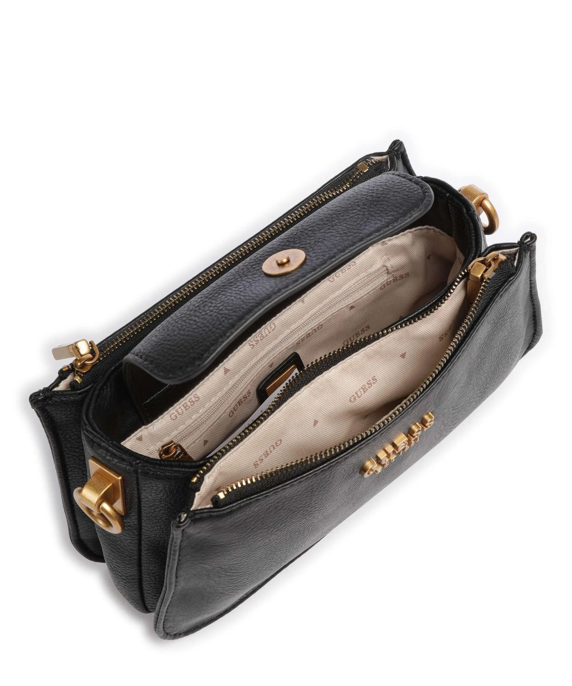  Guess Arja Borsa a tracolla pelle sintetica nero  