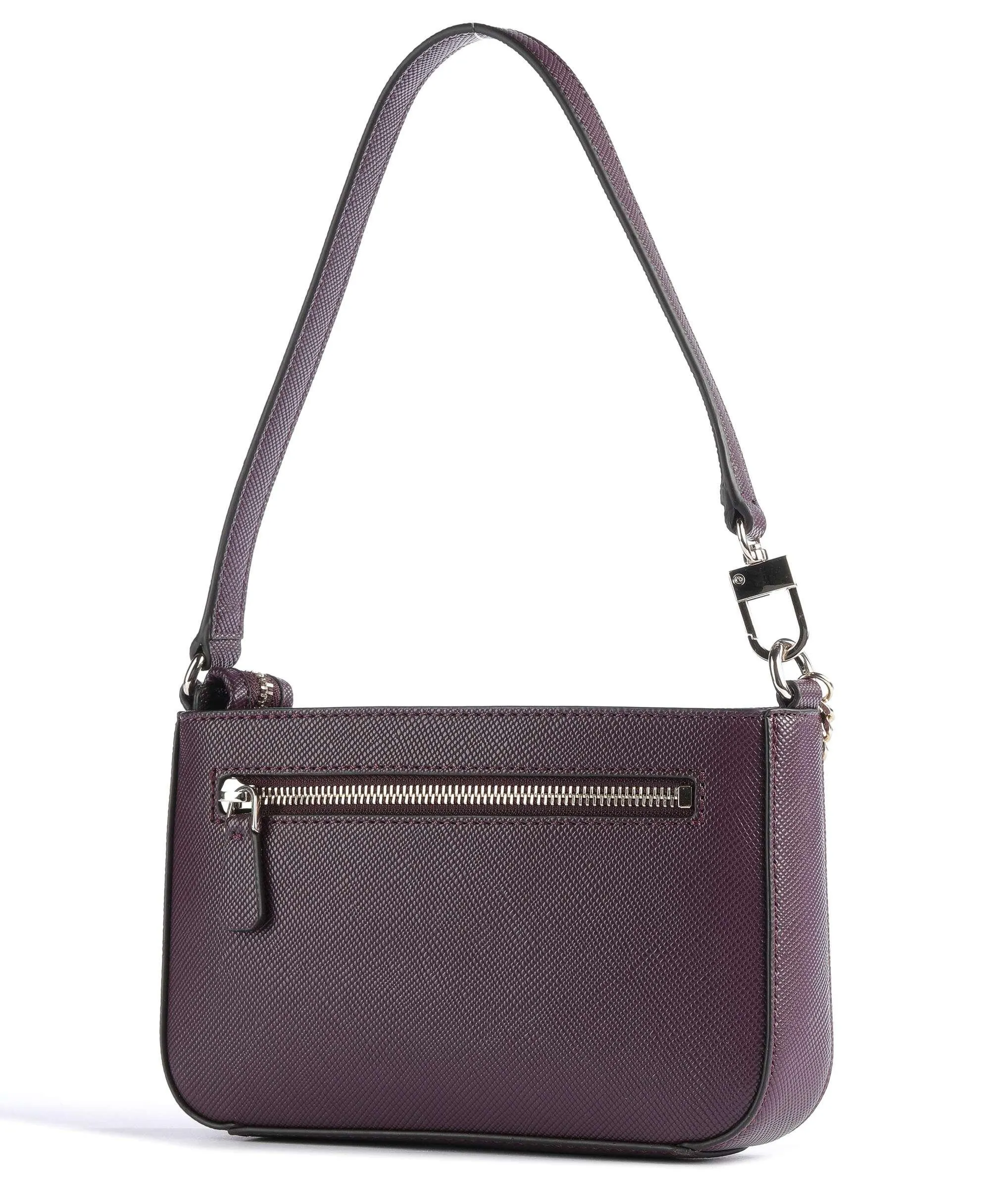  Guess Brynlee Borsa a spalla pelle sintetica melanzana  