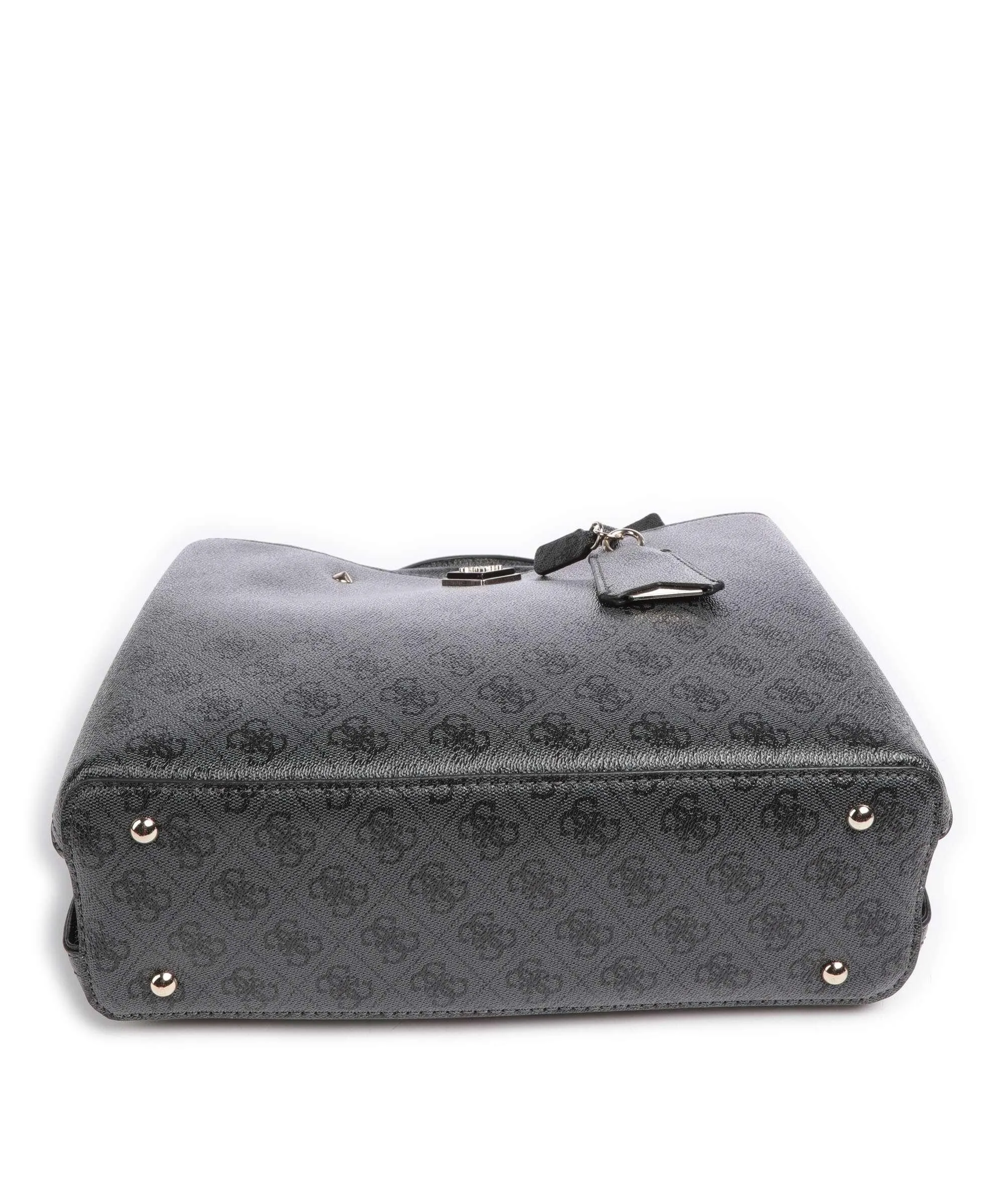  Guess Meridian Borsa a mano pelle sintetica grigio scuro  