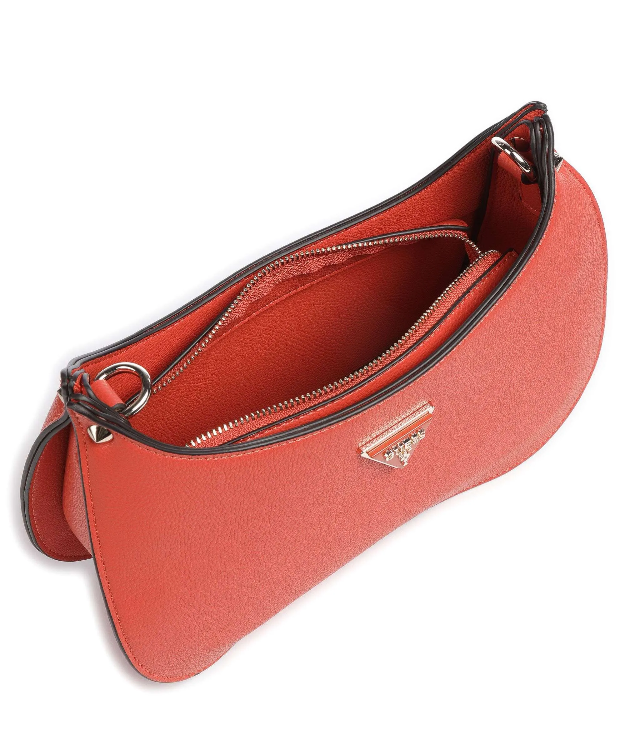  Guess Meridian Borsa a spalla pelle sintetica arancio  