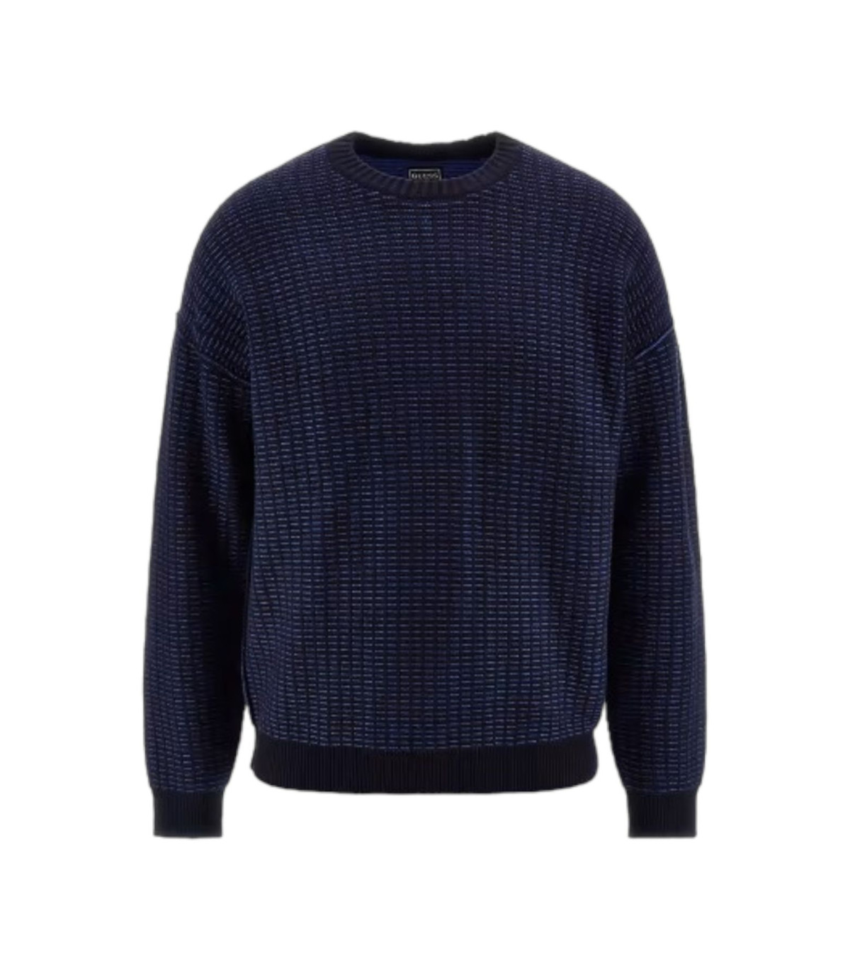 Guess Uomo Maglione A Girocollo  2 Tone Waffle Brendon