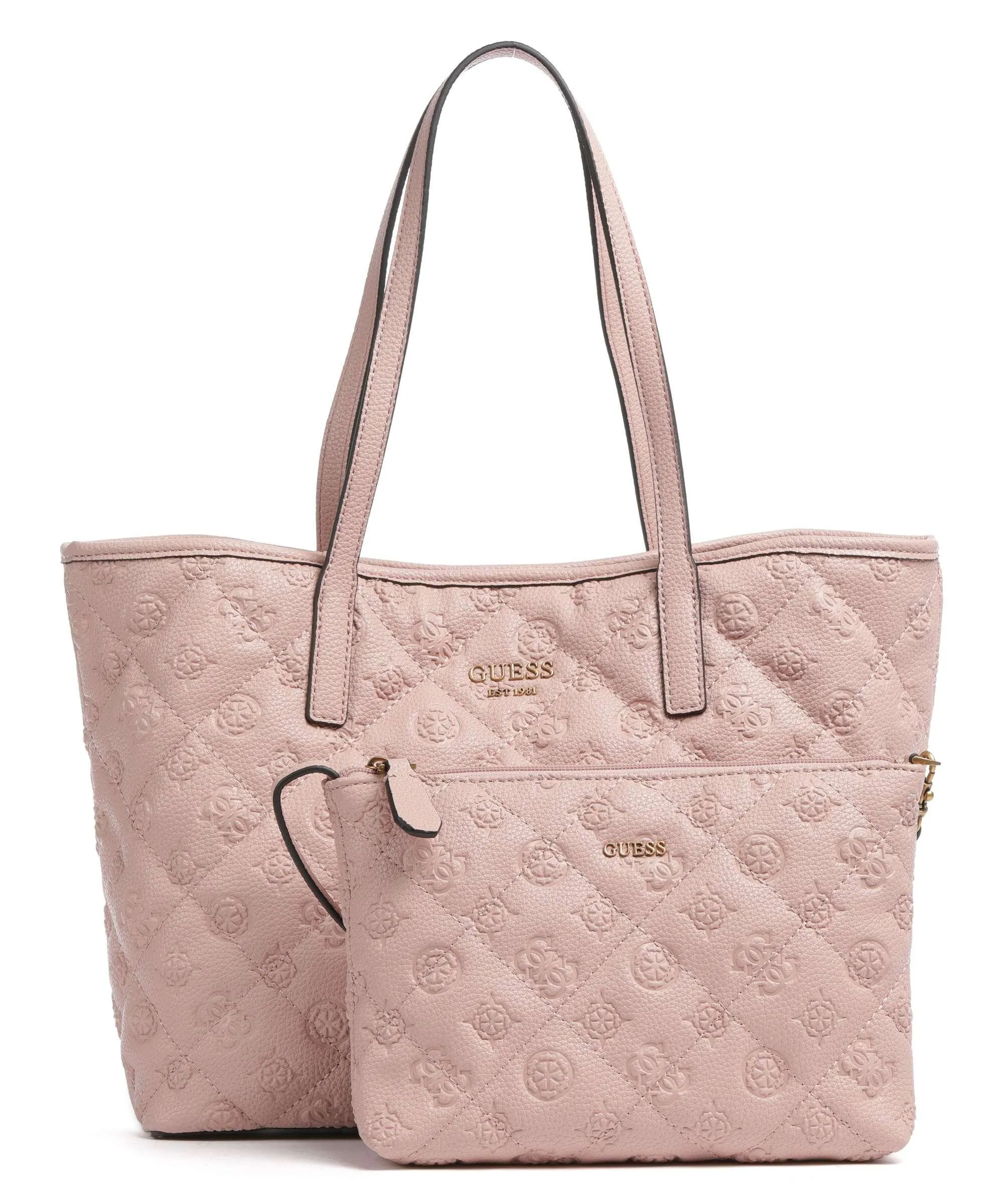  Guess Vikky Borsa shopper pelle sintetica rosa  