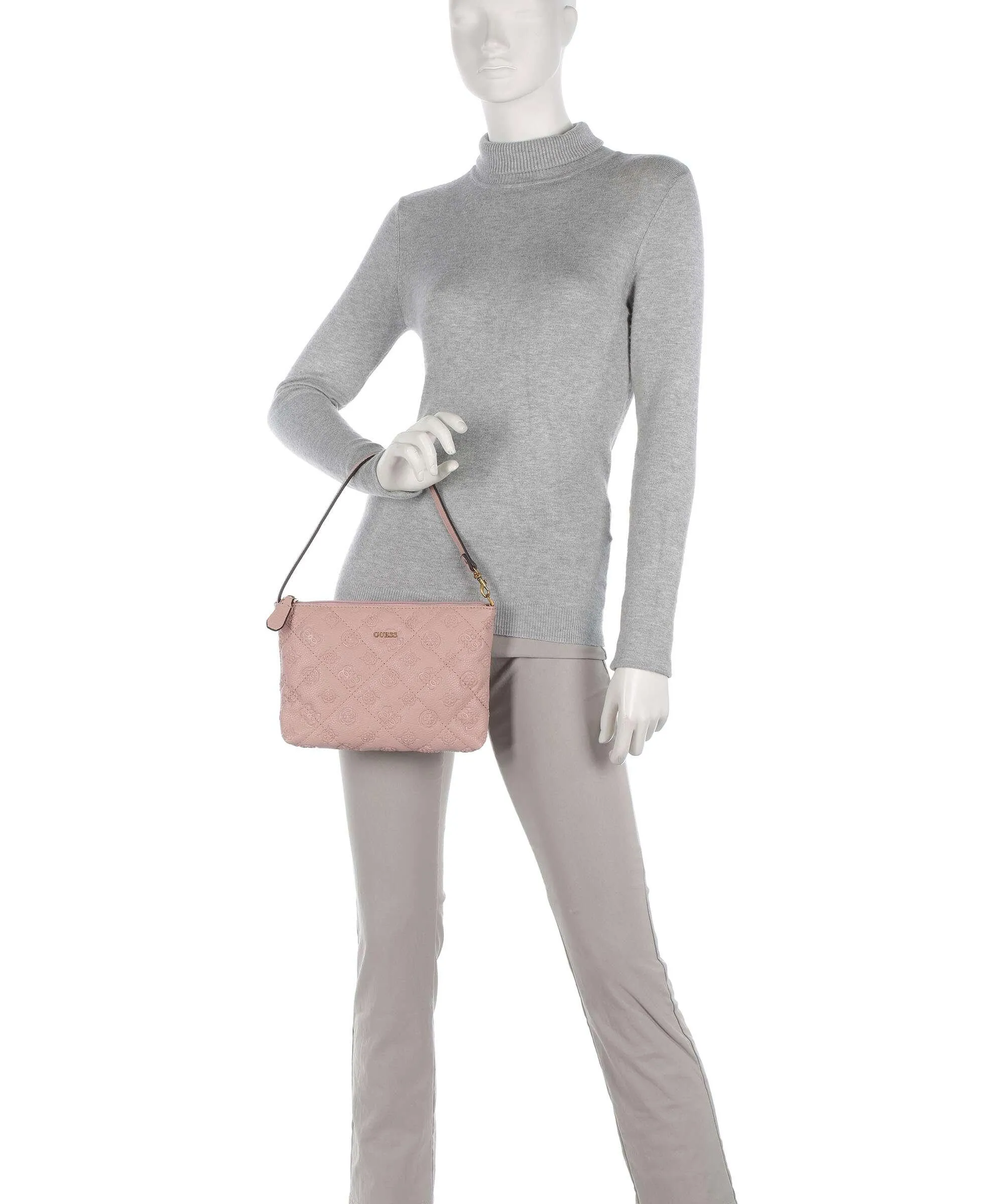  Guess Vikky Borsa shopper pelle sintetica rosa  