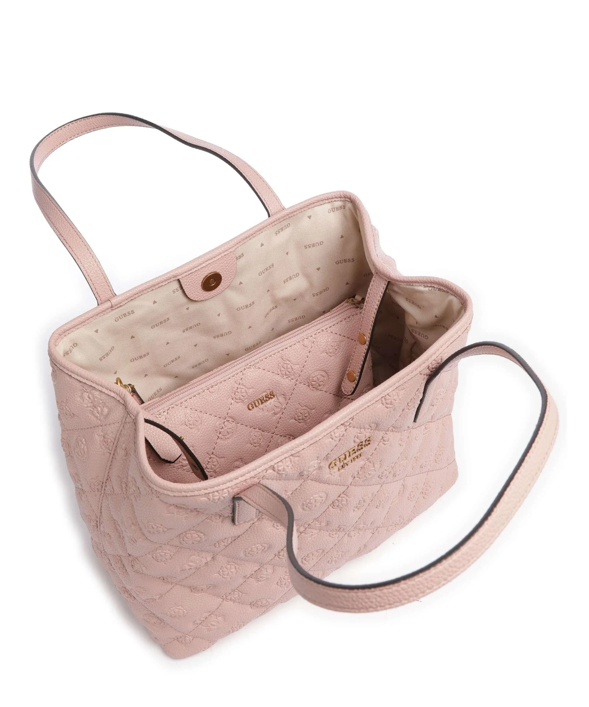  Guess Vikky Borsa shopper pelle sintetica rosa  