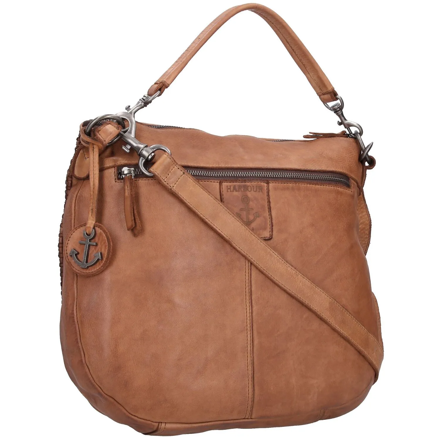 Harbour 2nd Borsa a tracolla Maureen a tessitura morbida in pelle 30 cm