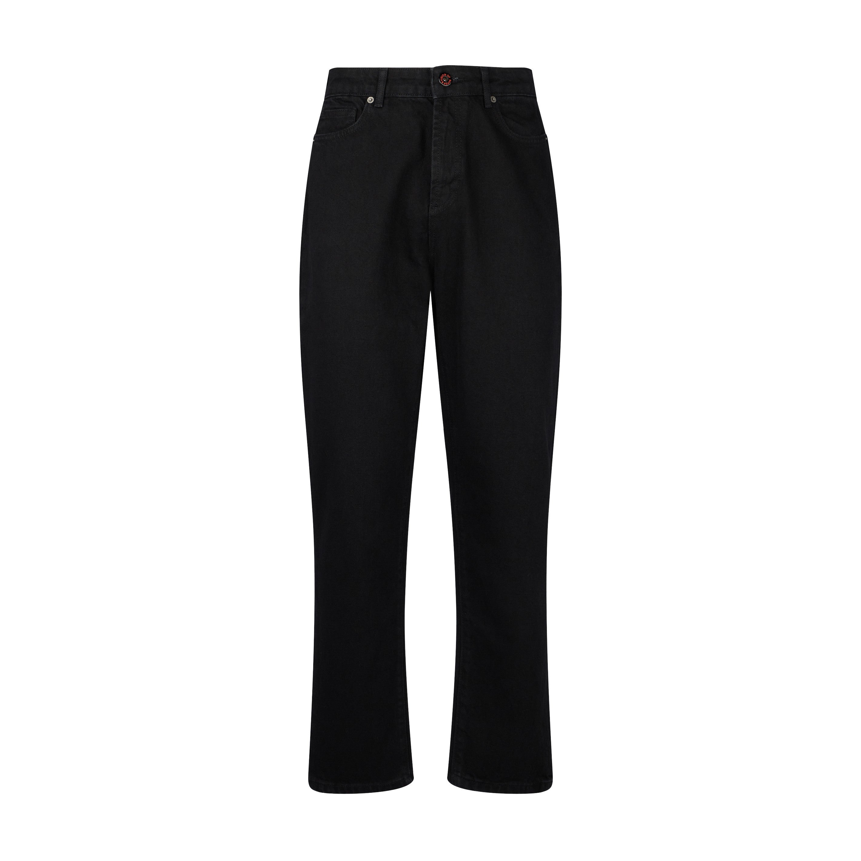 Jeans Uomo Logo Jeans Black