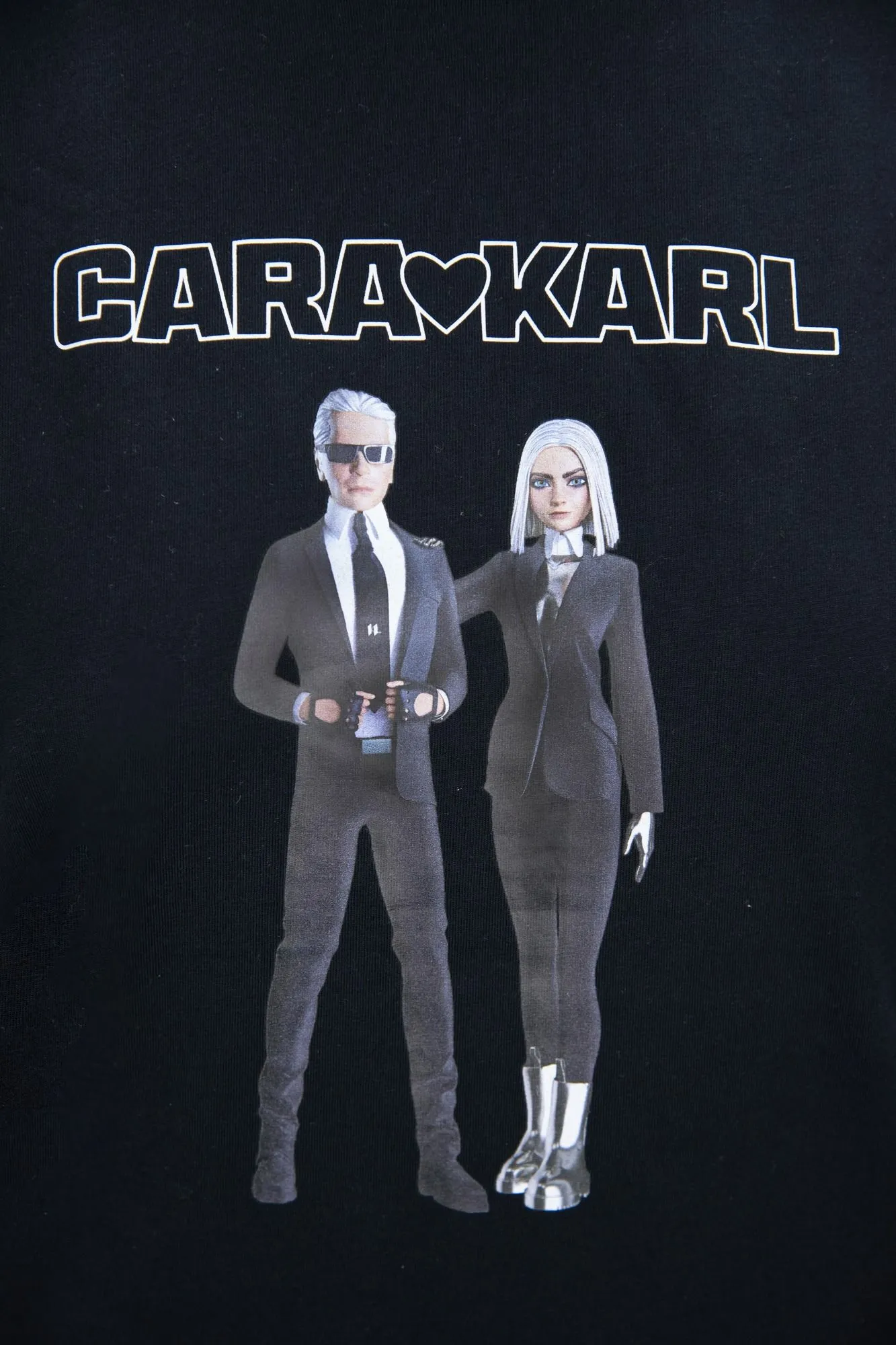 KARL LAGERFELD 226W1761 999 T-shirt