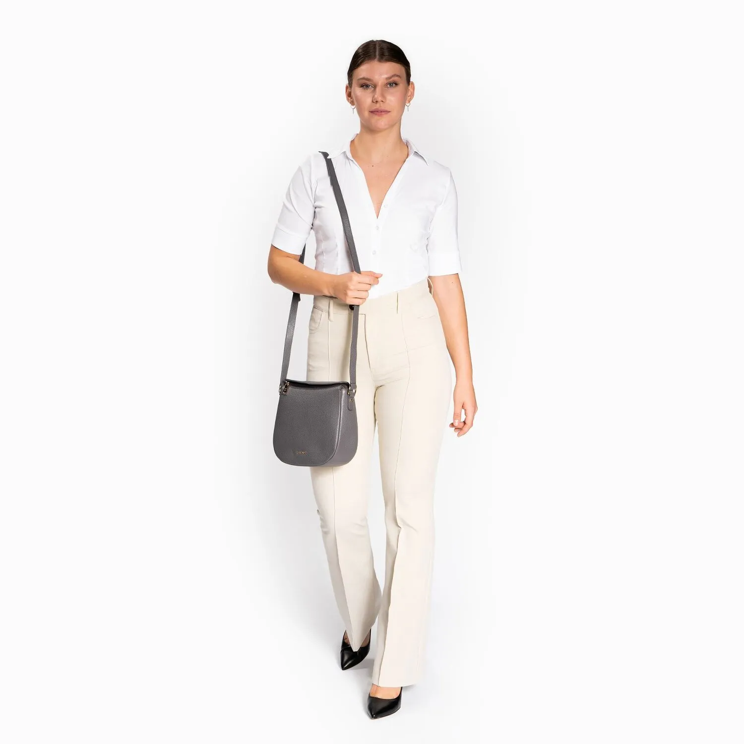 Lazarotti Bologna Leather Borsa a tracolla Pelle 25 cm