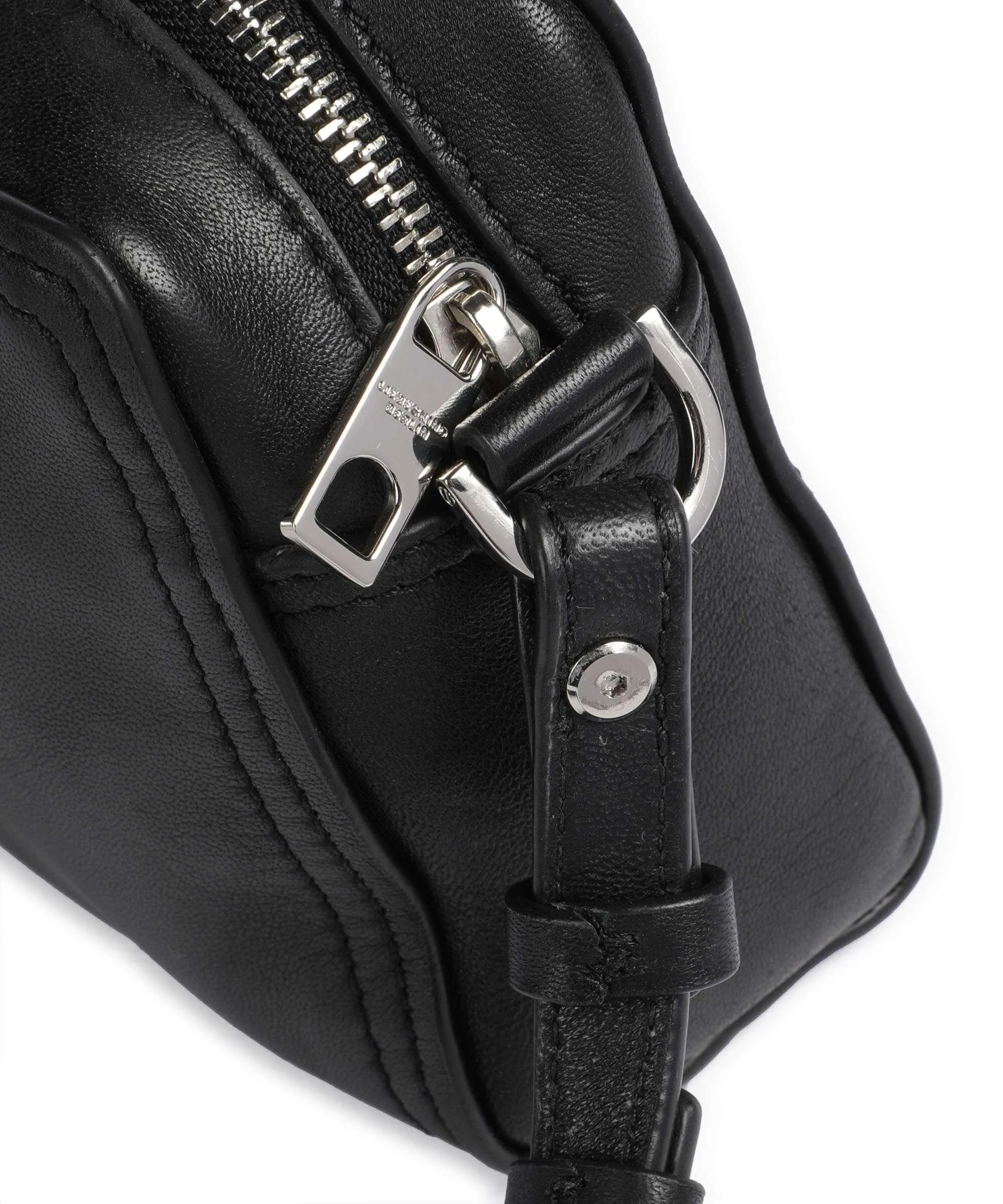  Liebeskind Chudy Sheep Natural S Borsa a tracolla pelle di pecora nero  