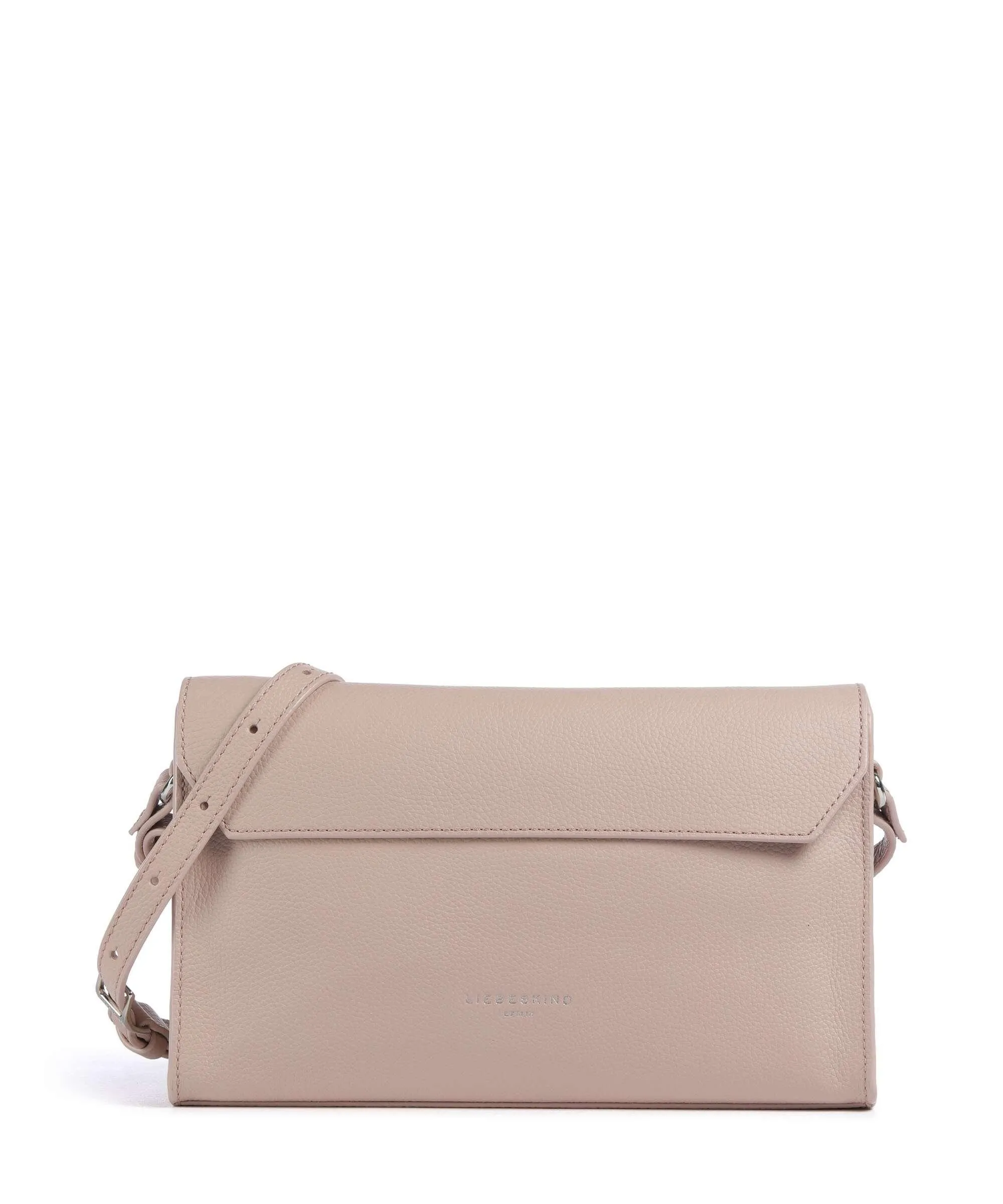  Liebeskind Lora Small Pebble S Borsa a tracolla pelle di vacchetta finemente grana rosa  