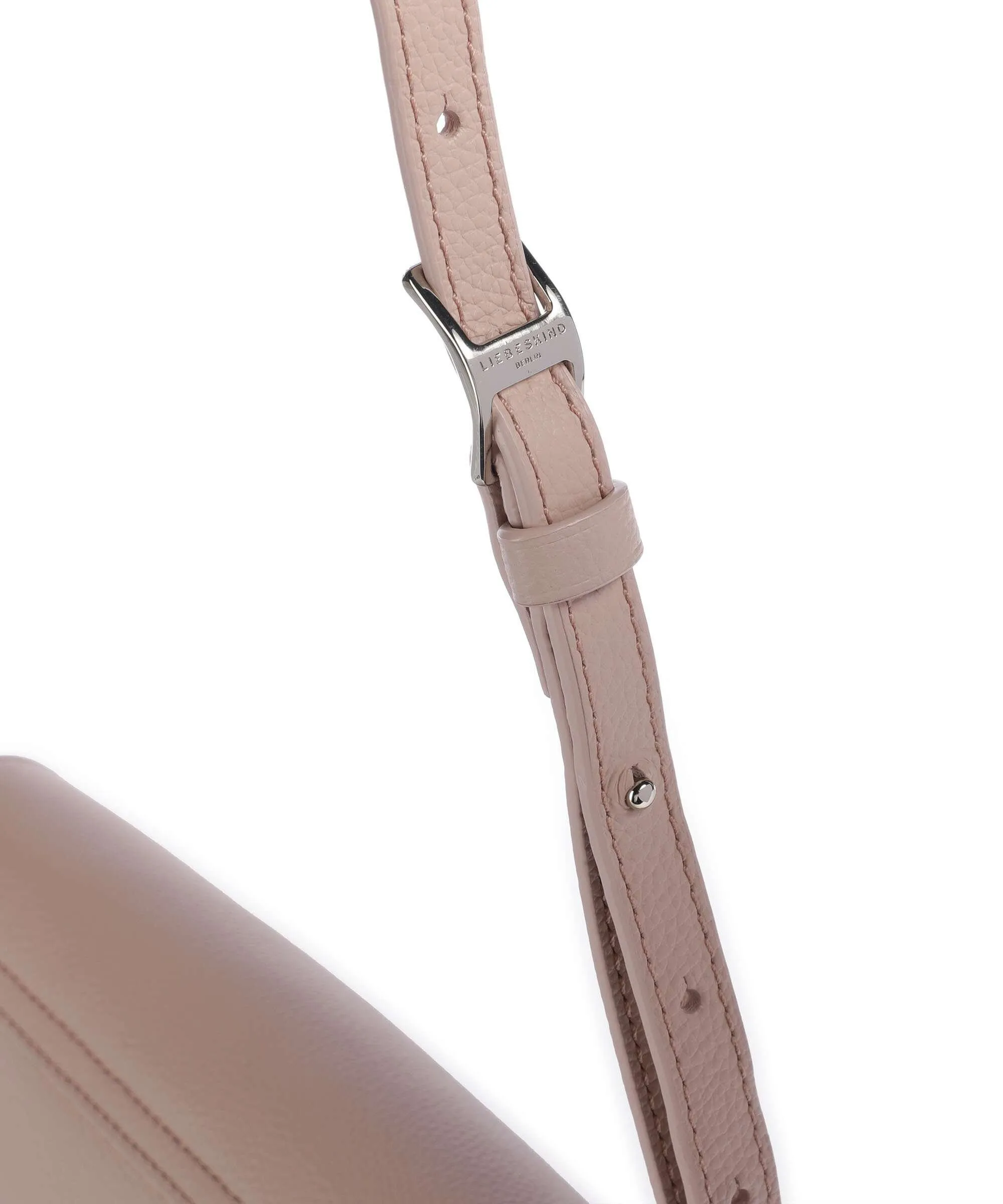  Liebeskind Lora Small Pebble S Borsa a tracolla pelle di vacchetta finemente grana rosa  