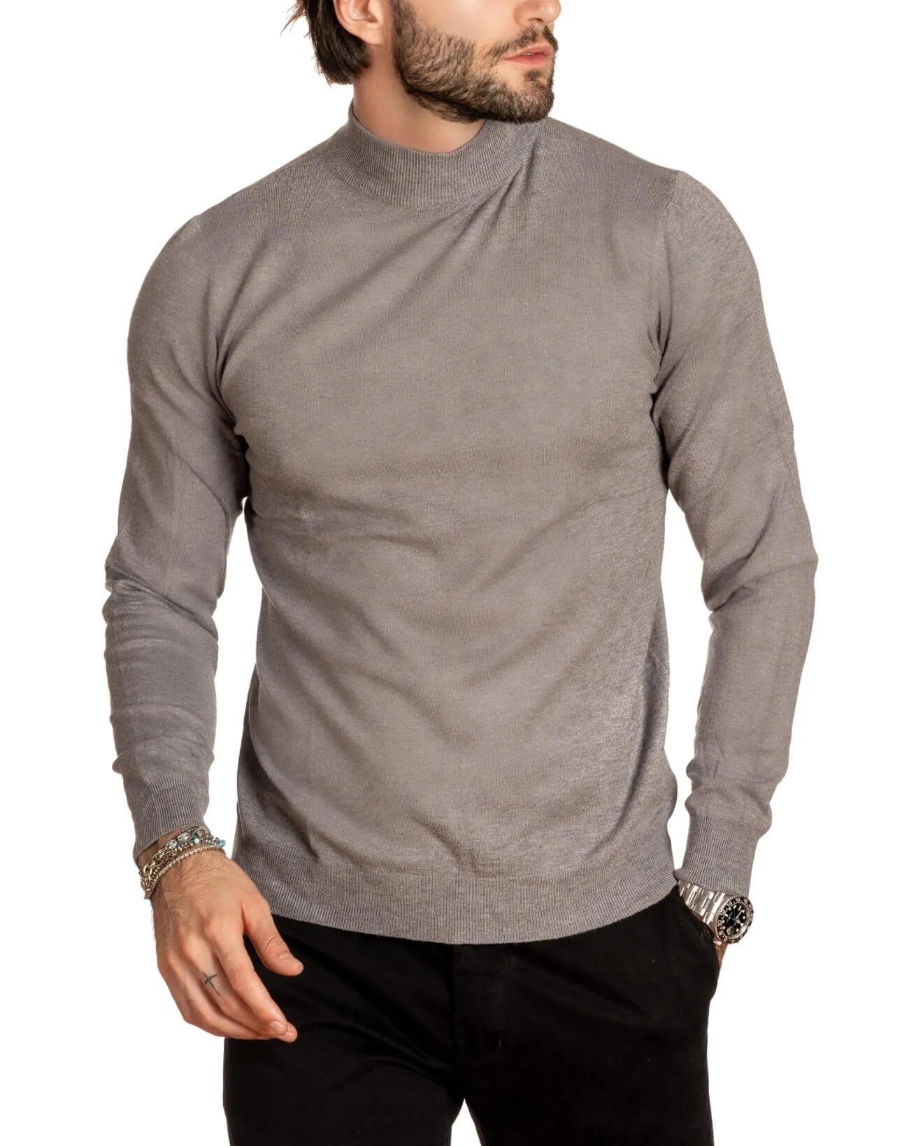 Lupetto basic grigio