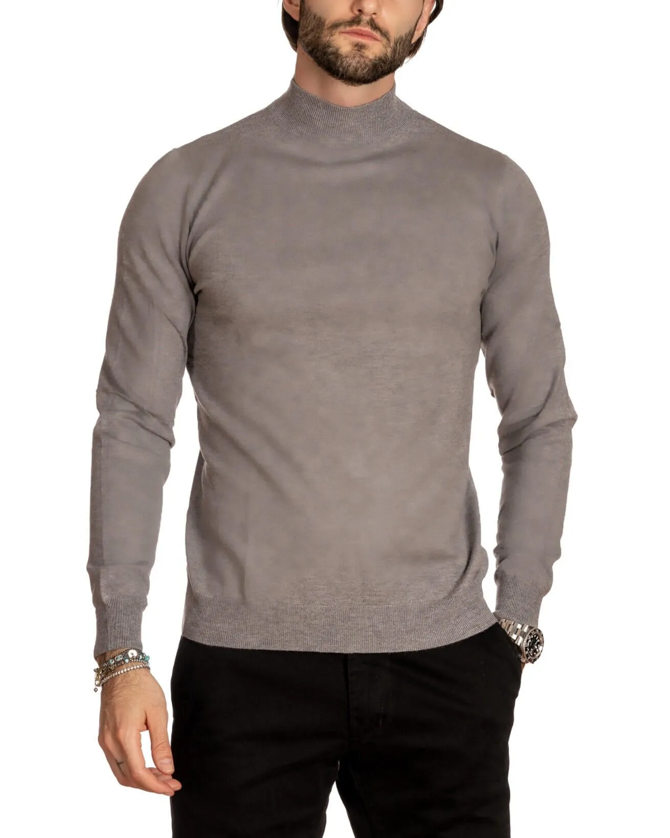 Lupetto basic grigio