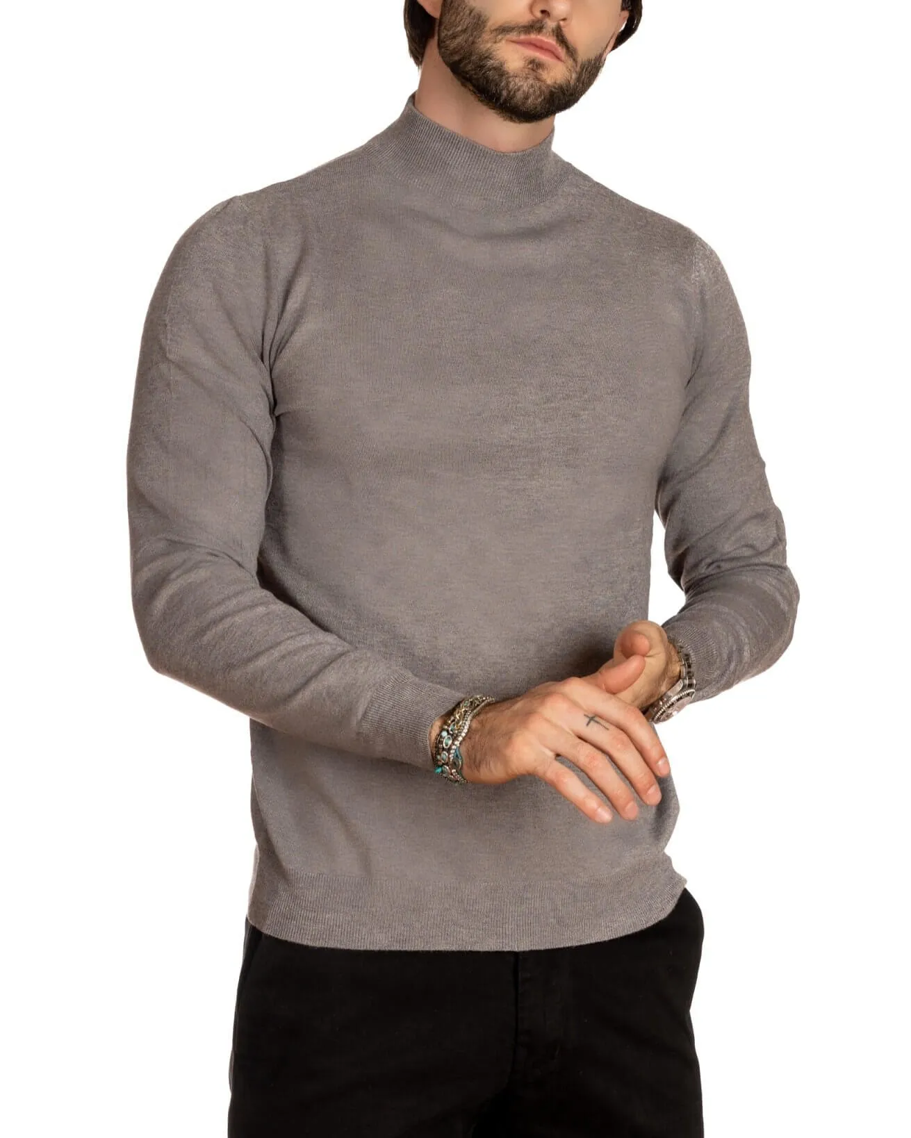 Lupetto basic grigio