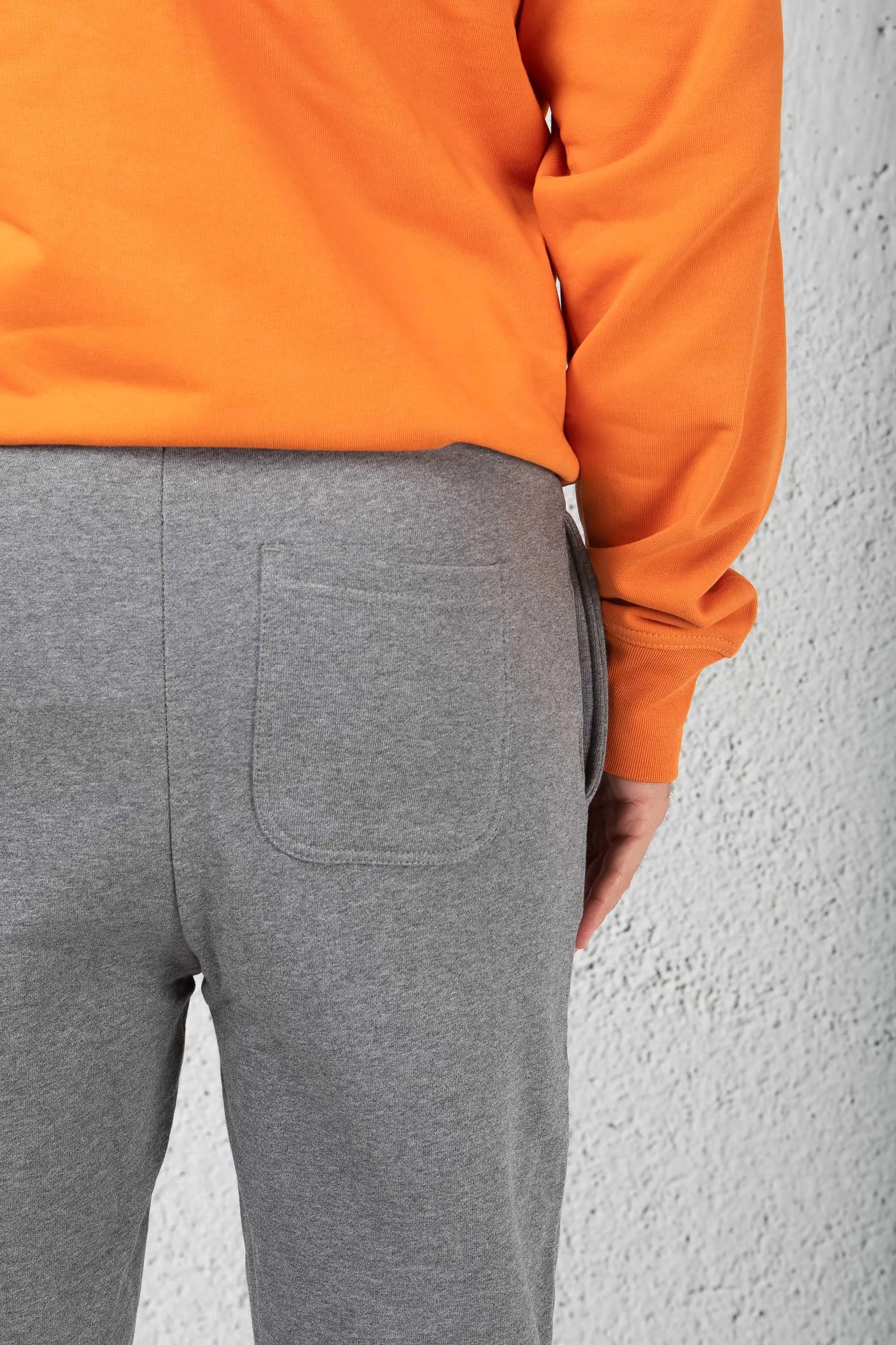 Lyle & Scott Pantalone In Felpa Grigio Uomo