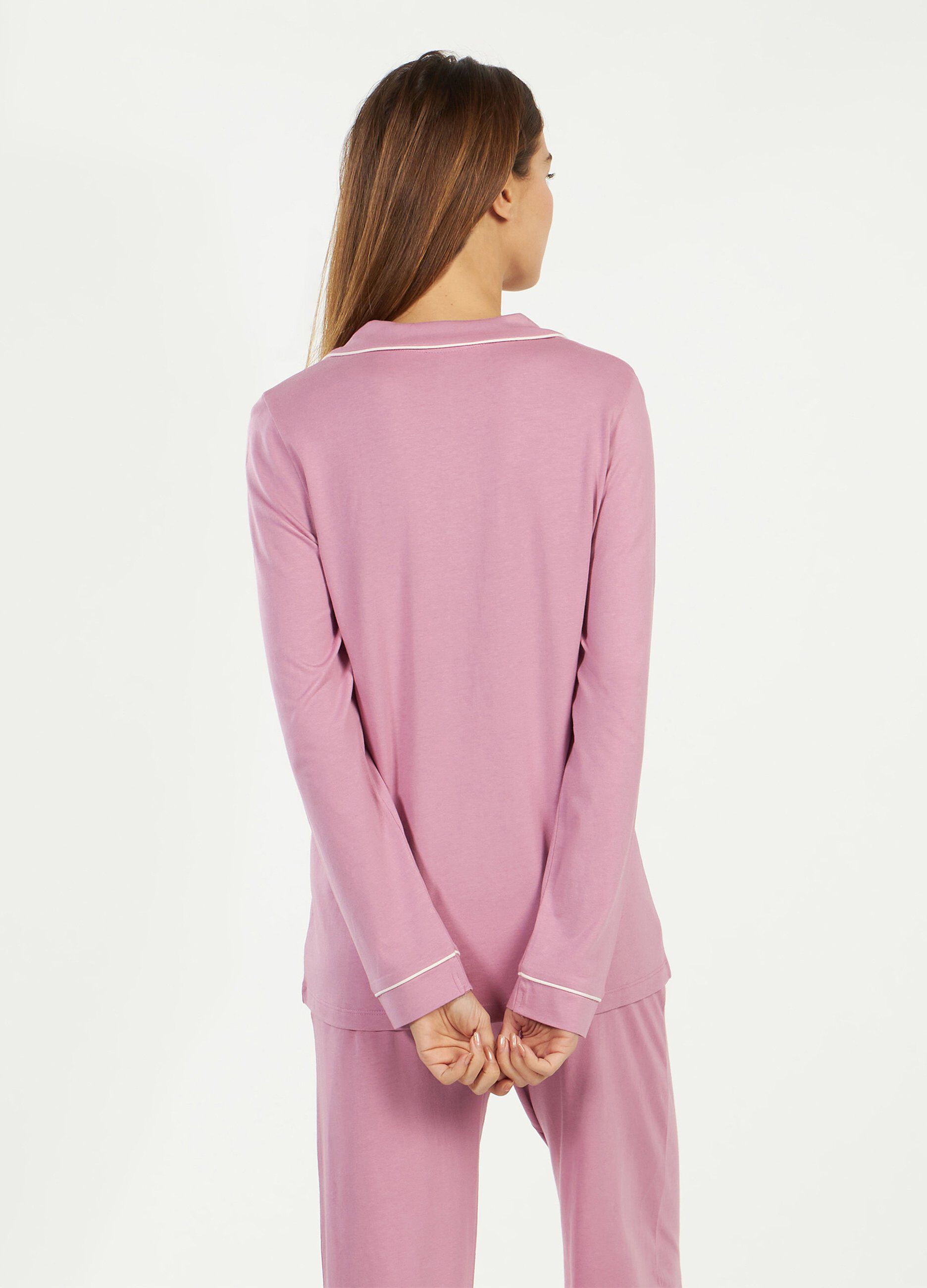 Maglia pigiama a manica lunga donna