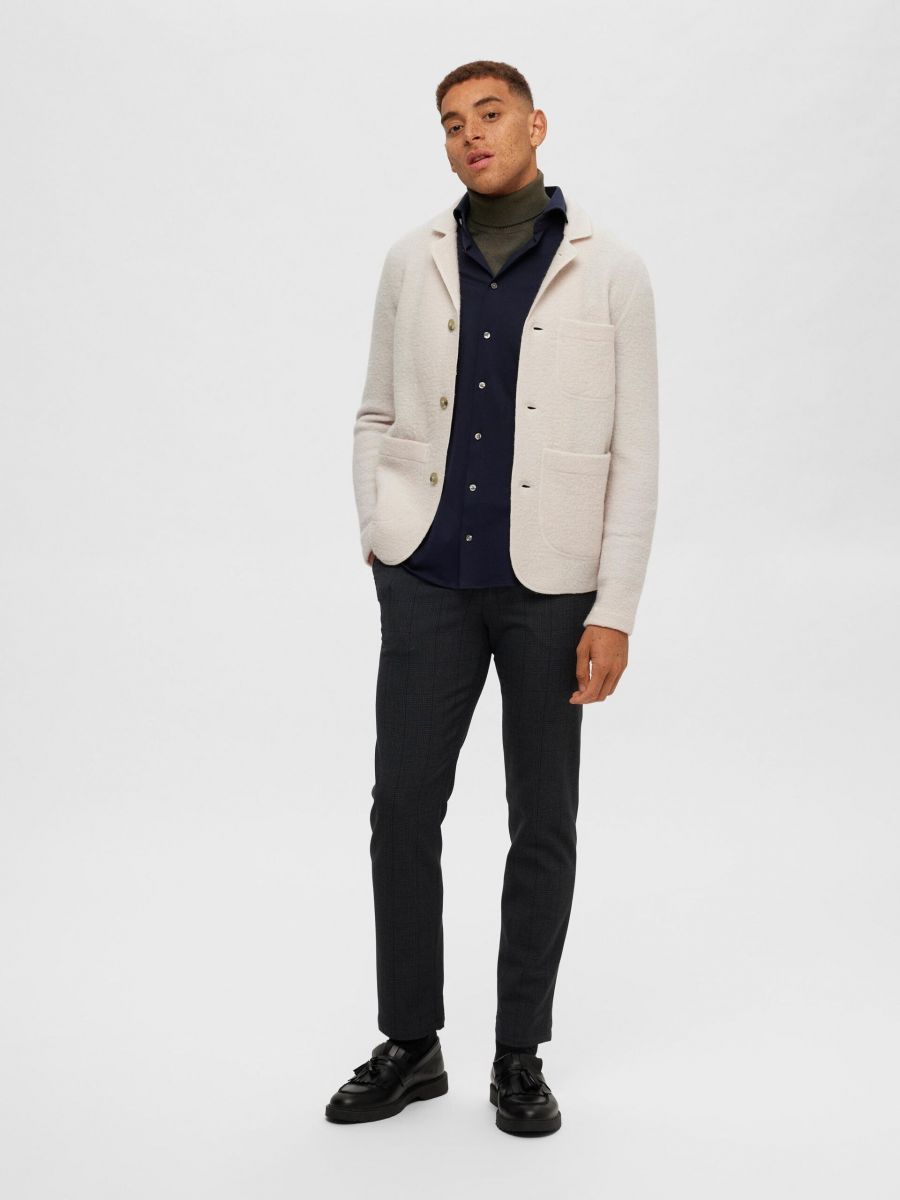 MAGLIE Uomo SELECTED 16090154 HEAKY OATMEAL