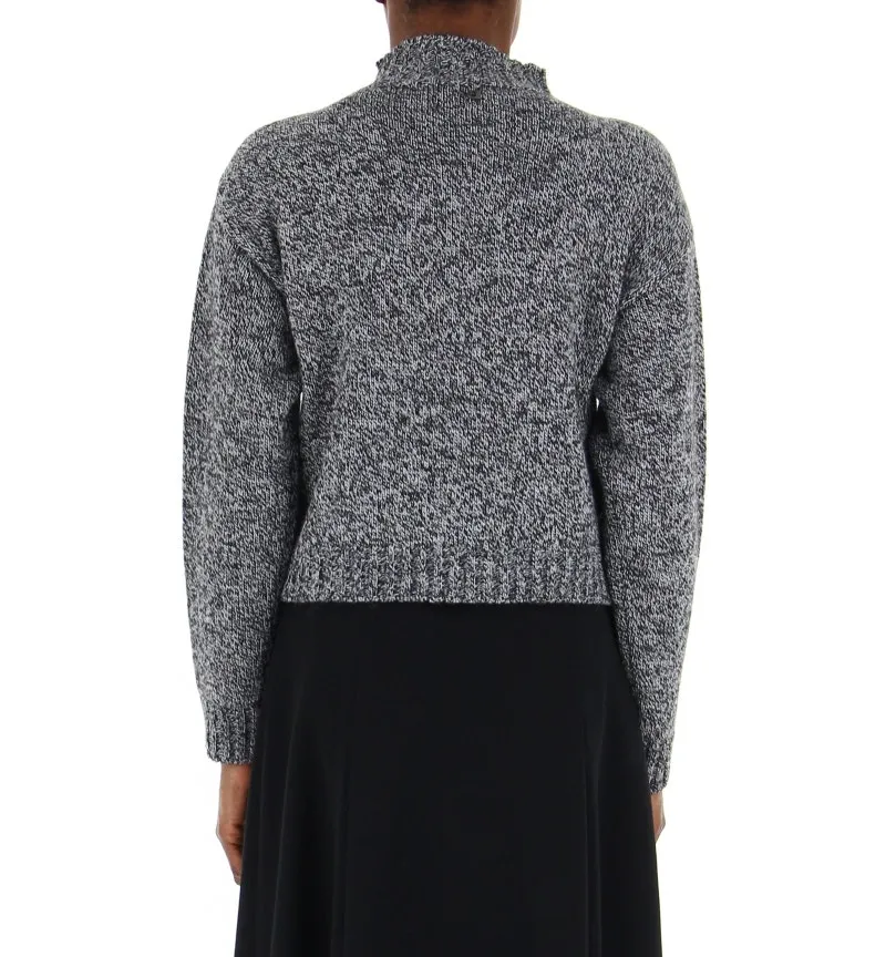 Maglione collo lupetto