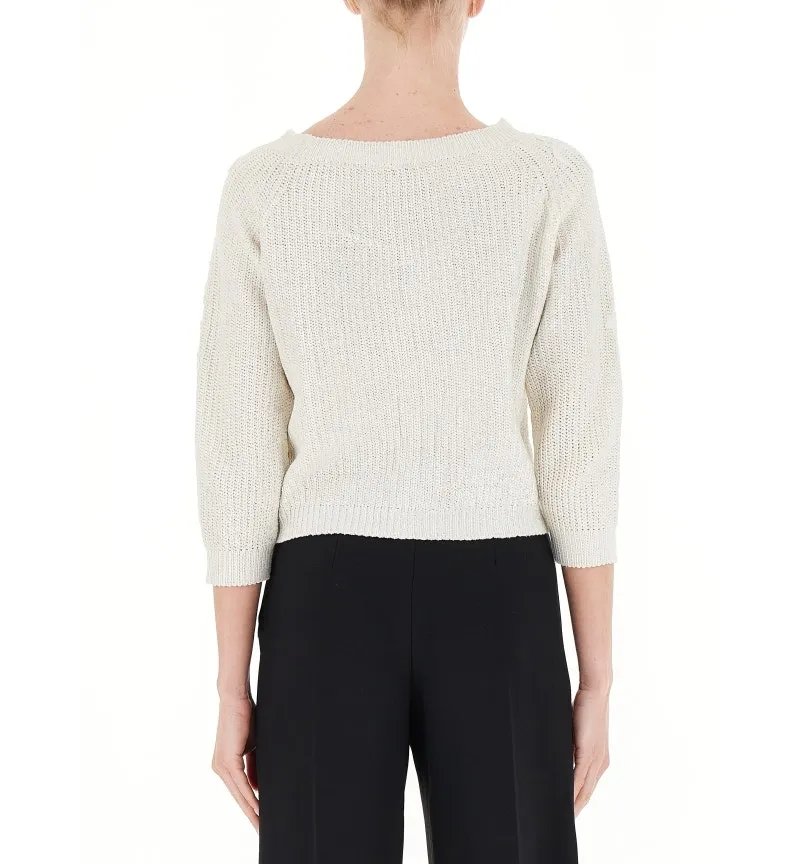 Maglione con pizzo