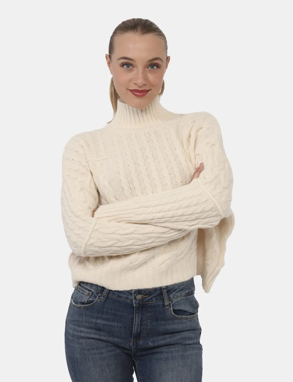 Maglione Fracomina Bianco
